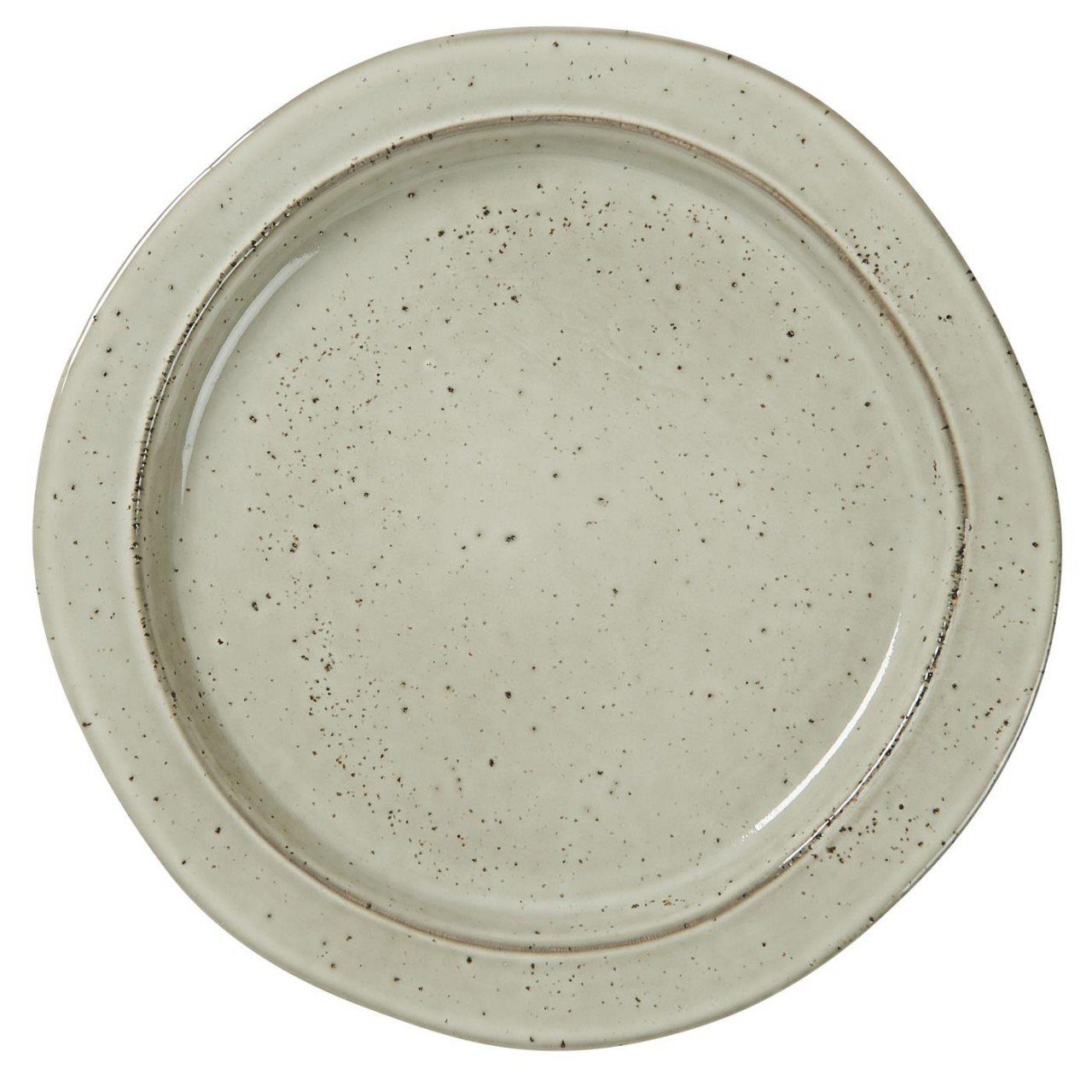 Creme D:22cm Steingut H:2.6cm Frühstücksteller, Ib Laursen