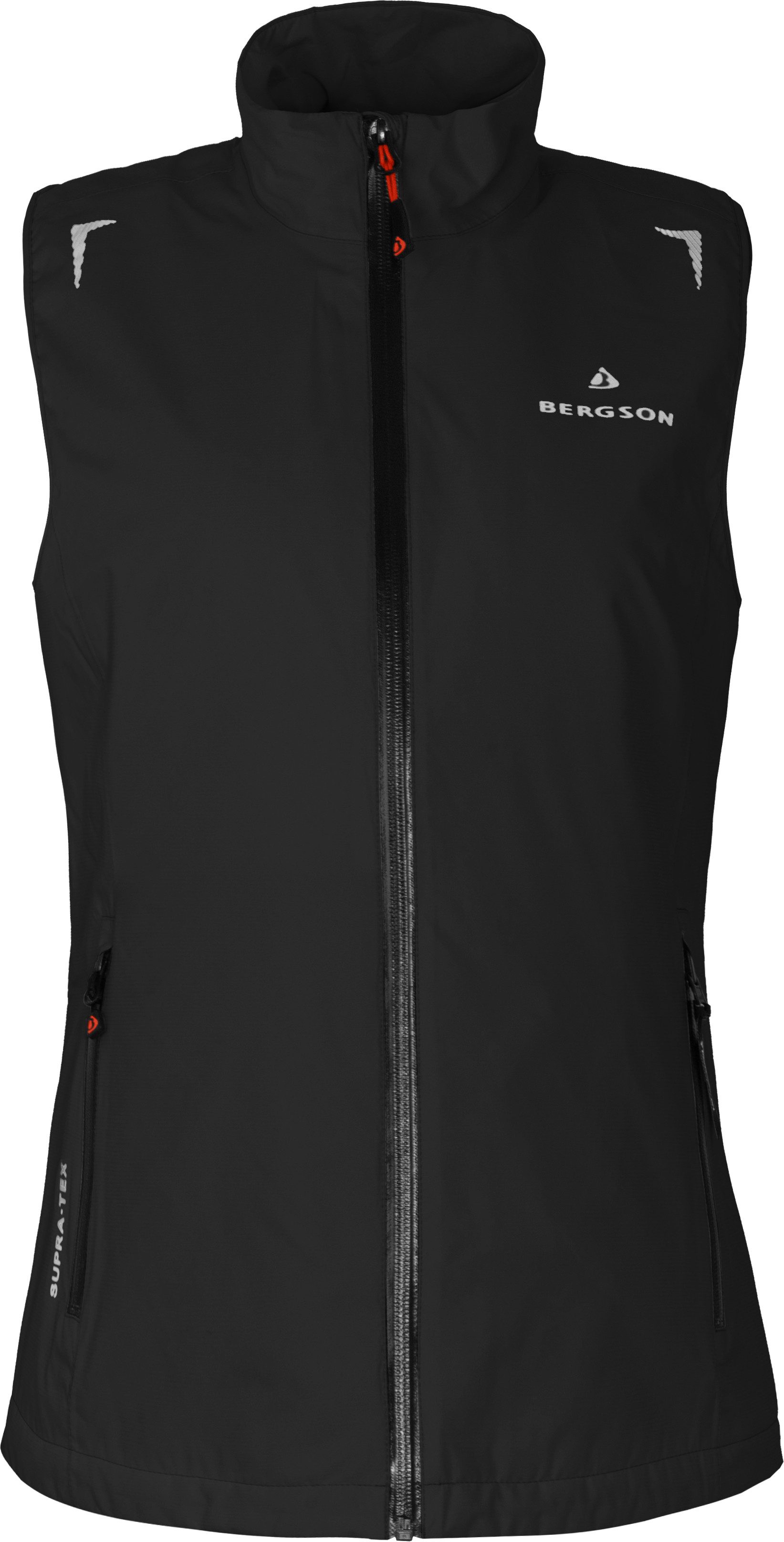 Bergson Regenjacke HELLI THERMO Weste Damen Regenweste, Netzfutter, 12000 m günstig online kaufen