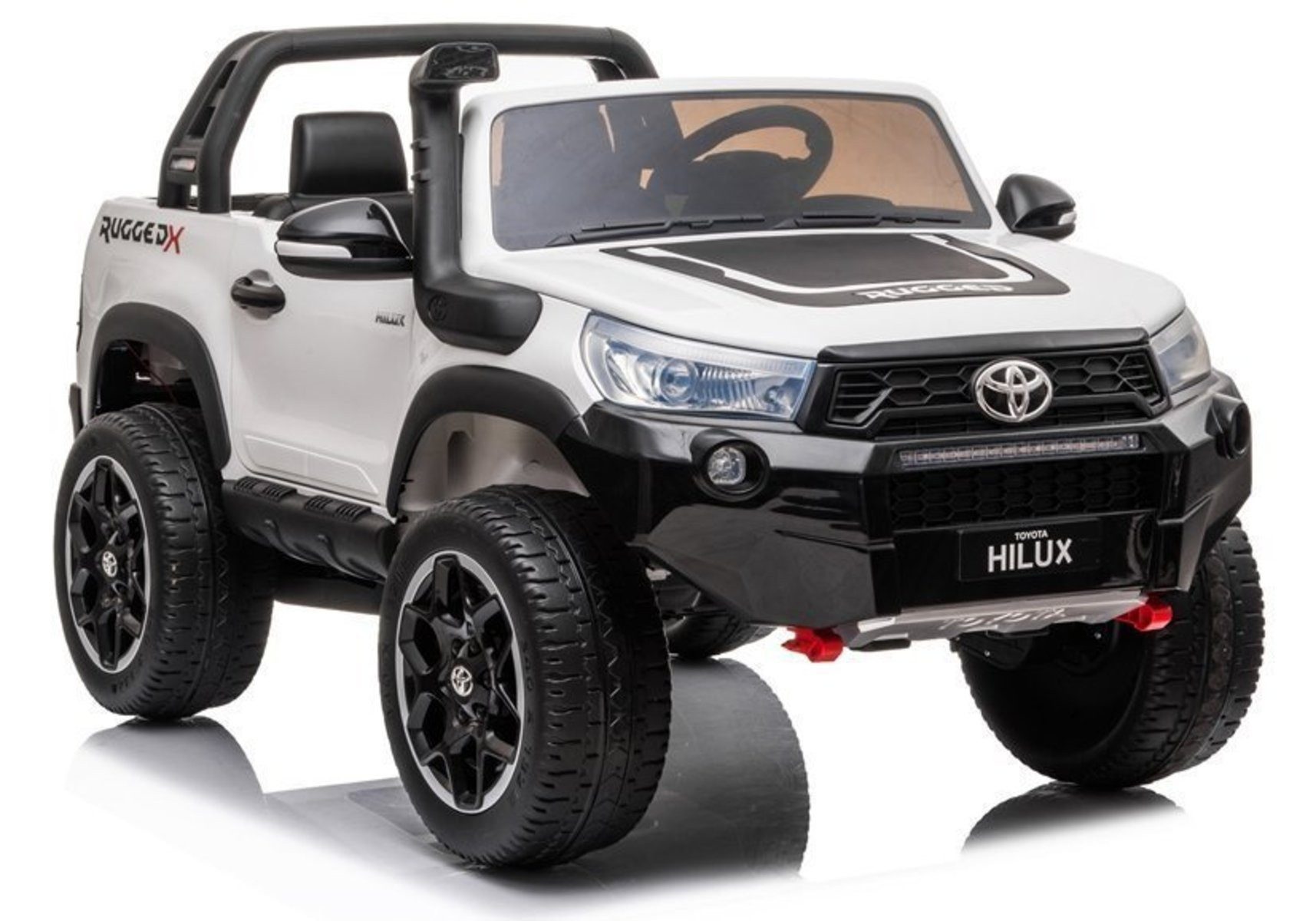 Wisam Elektro-Kinderauto Elektroauto für Kinder Toyota Hilux Weiß