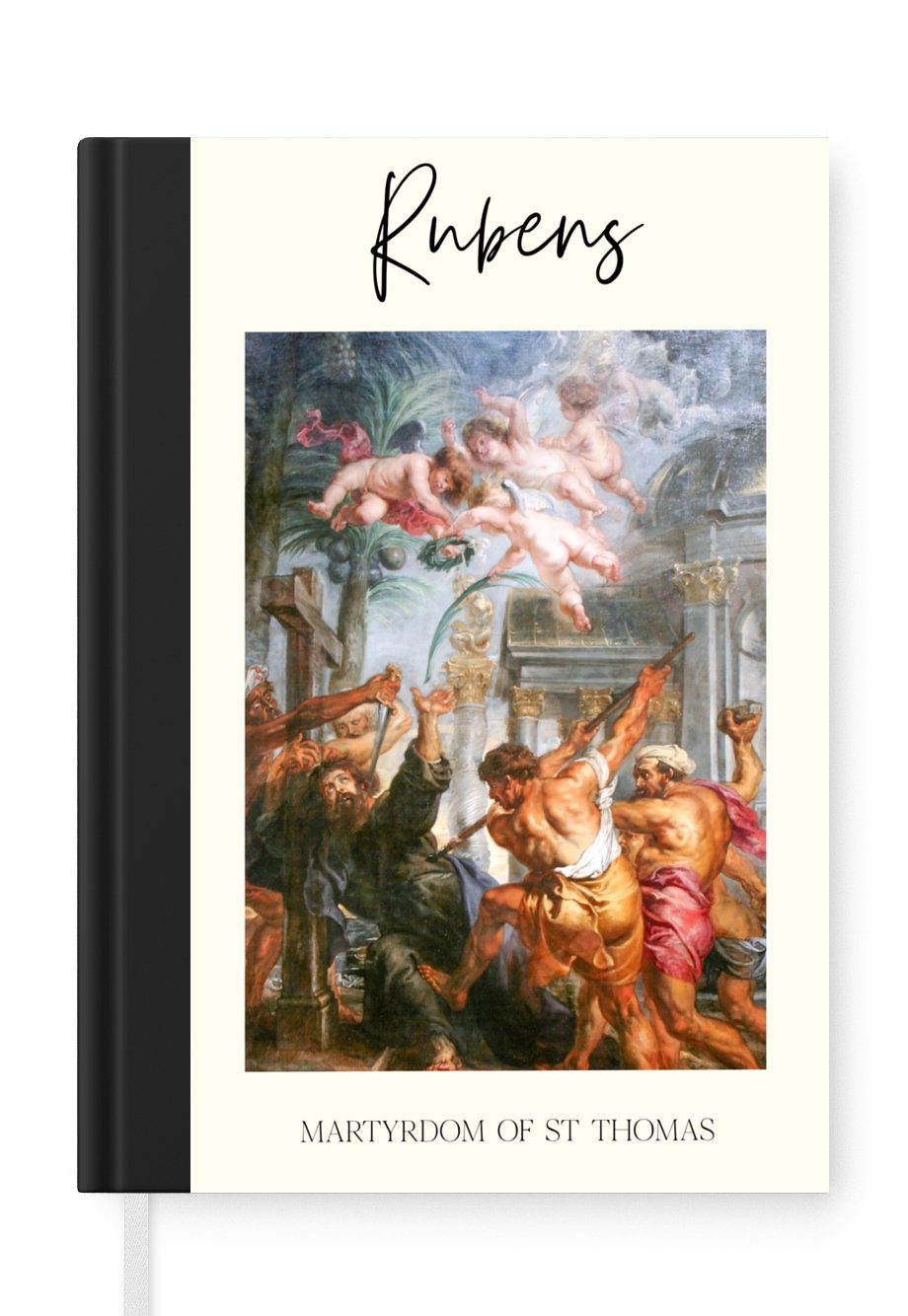 MuchoWow Notizbuch Malerei - Barock - Rubens, Journal, Merkzettel, Tagebuch, Notizheft, A5, 98 Seiten, Haushaltsbuch