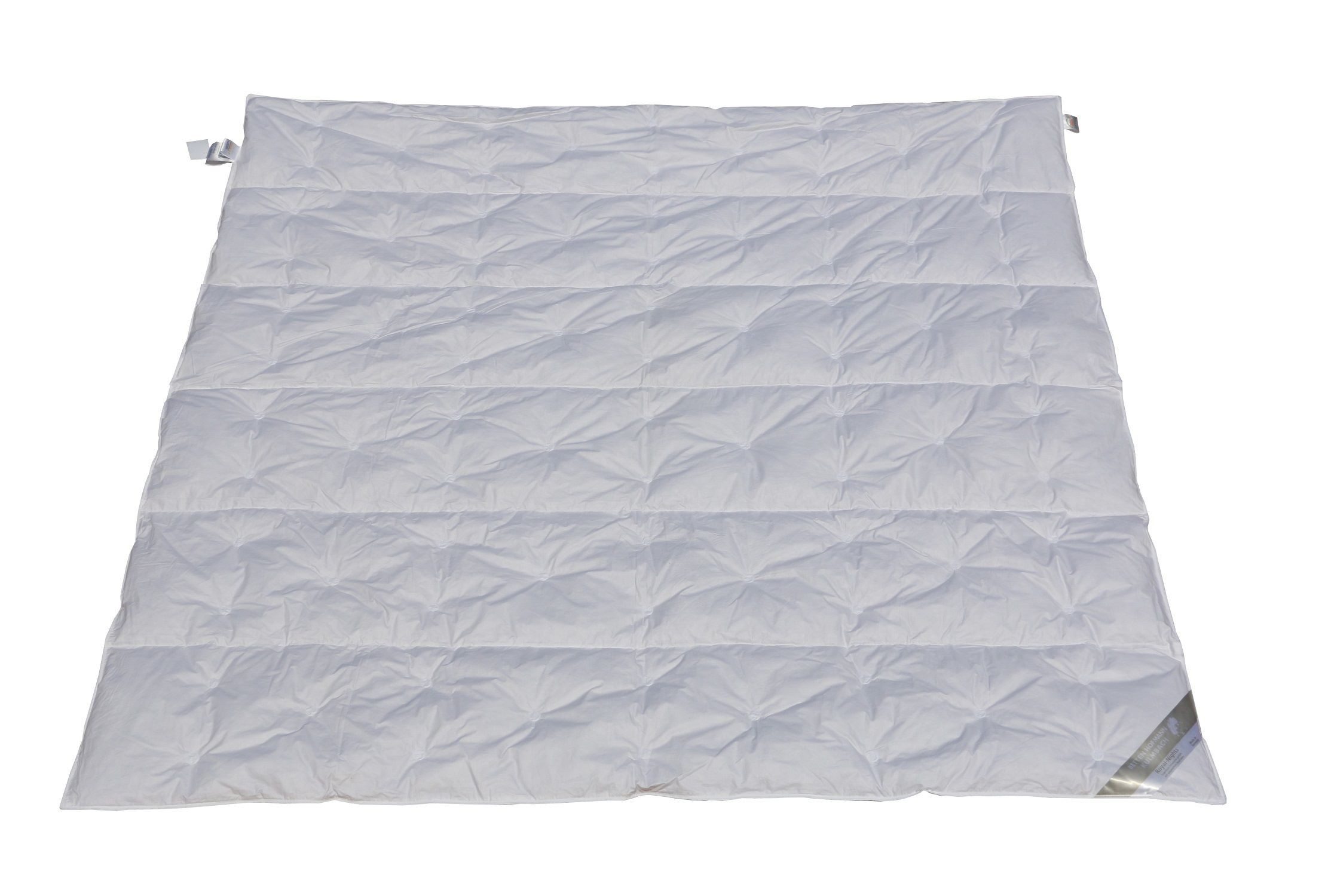 Betten Hofmann Daunenbettdecke Betten Hofmann 6-Kammer Sommer Daunenbett Punktsteppung 240x220 cm, Füllung: 100% Daunen, Bezug: 100% Baumwolle, für den Sommer, hergestellt in Deutschland, allergikerfreundlich