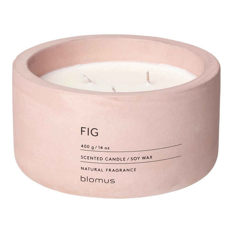 blomus Duftkerze FRAGA Duftkerze Fig, Duft Kerze, Candle, Beton, rose dust, 7 cm, 65955 (kein-set)