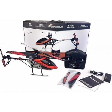 Amewi RC-Helikopter 25316 - Buzzard V2 Single-Rotor-Helikopter - rot