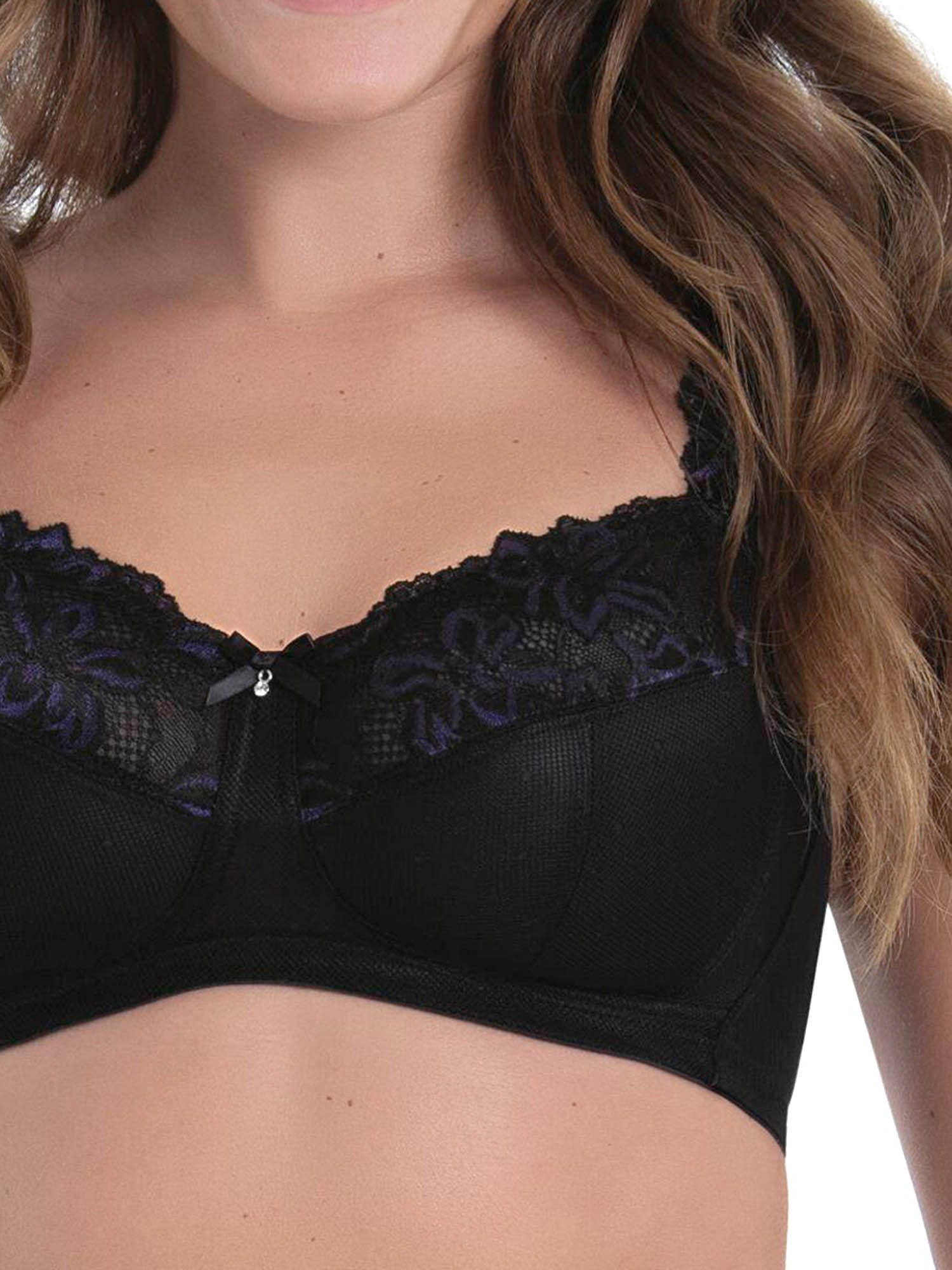 Rosa Faia Soft-BH Soft BH Suzette (Stück, 1-tlg) 3-teilige Schnittführung, Floral, Spitze