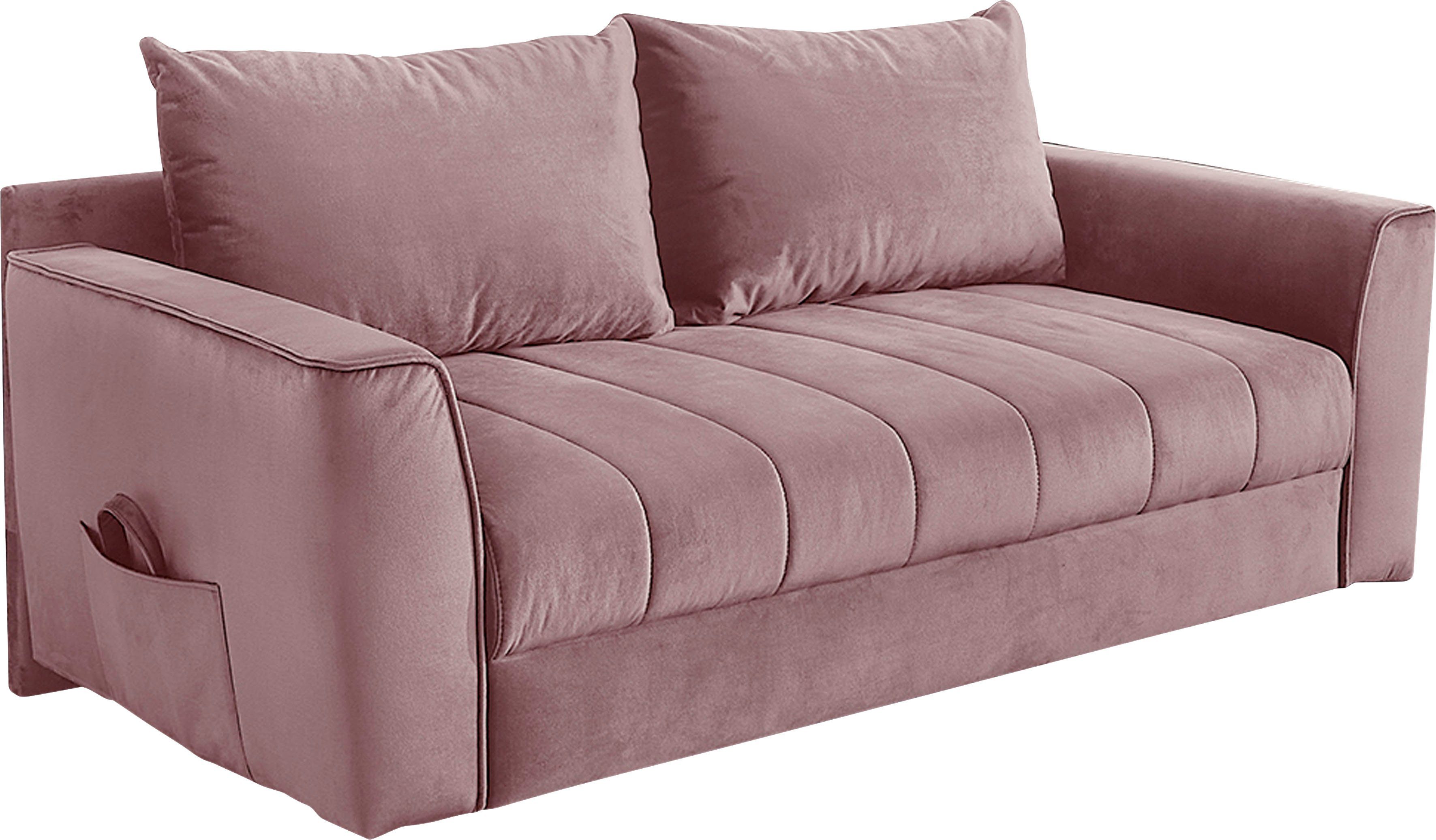 Jockenhöfer Gruppe Schlafsofa Rick, Gästebett, Schlaf-Liege, Liegefläche 200/86cm, Platzsparendes Sofa mit Gästebettfunktion, Federkernpolsterung. Reduzierter Preis € 499,99. Unverbindliche Preisempfehlung € 699,99