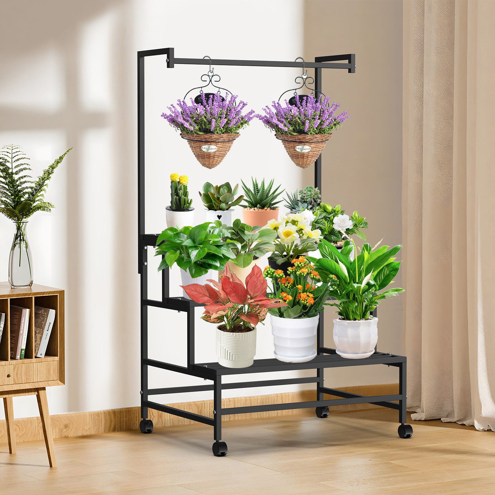 Sunicol Pflanzentreppe 6 Etagen Metall Blumenständer günstig online kaufen