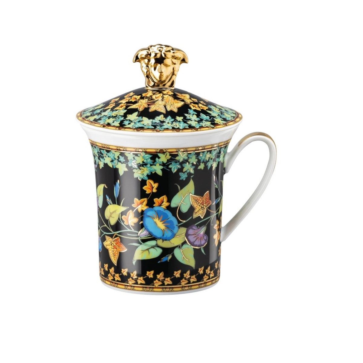 Becher Rosenthal Versace Gold Ivy Becher m.Dkl./30Y.