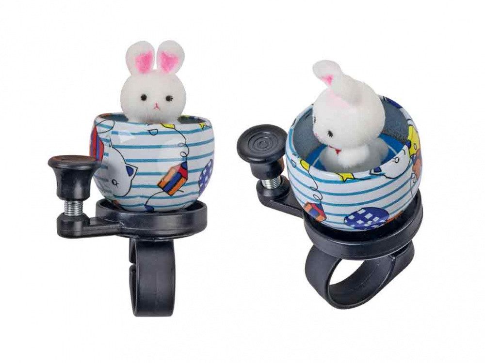 bb Klostermann Fahrradklingel „Rabbit“ – Niedliche Kinder Fahrradklingel mit lautem Klang