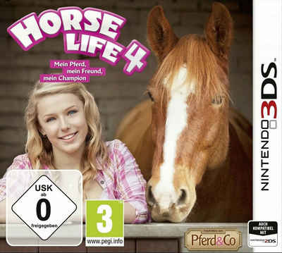 Horse Life 4 - Mein Pferd, mein Freund, mein Champion Nintendo 3DS
