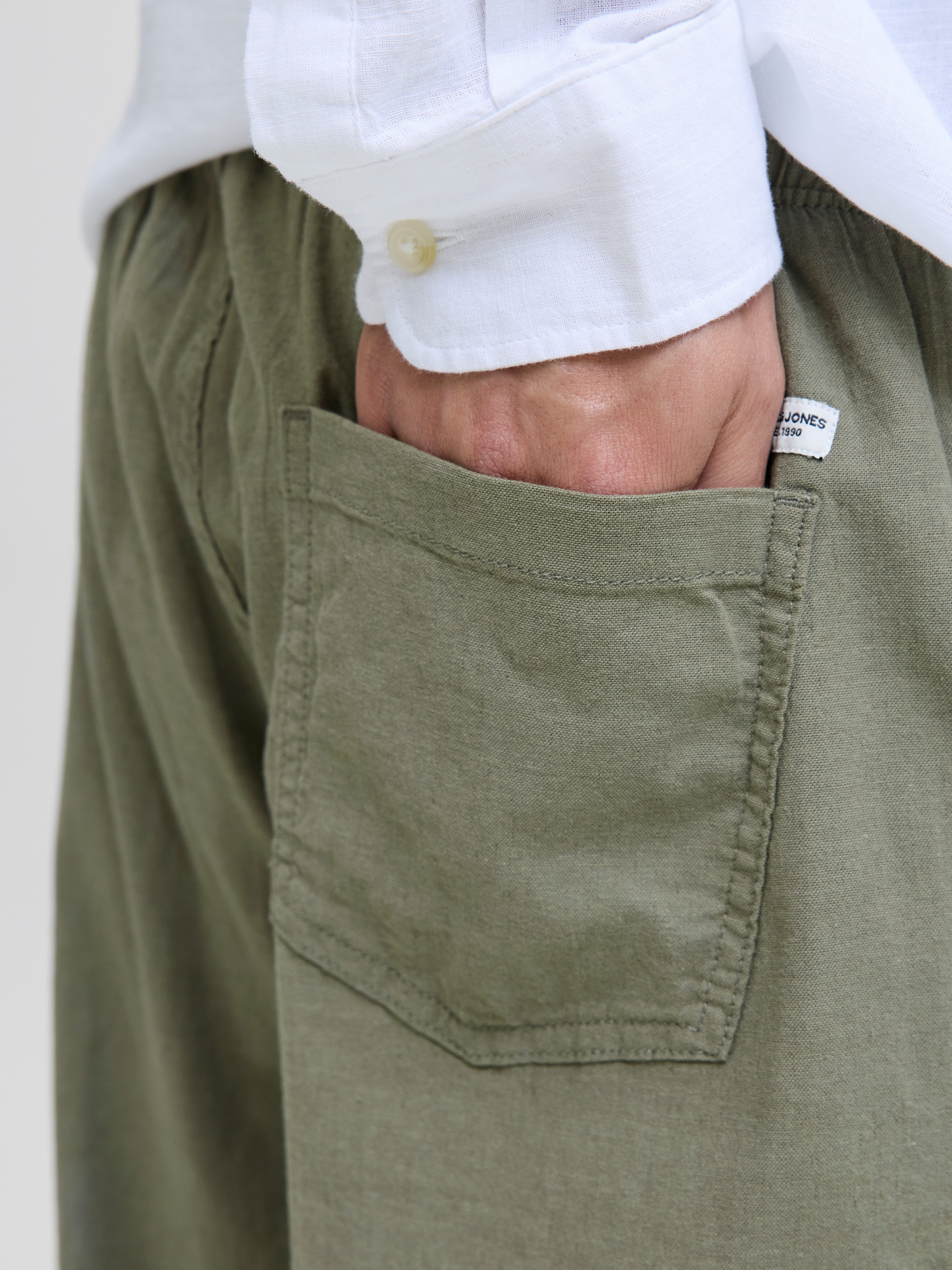 Jack & Jones Schlupfhose JPSTACE DAVE BREEZE JOGGER SN Baumwollmischung