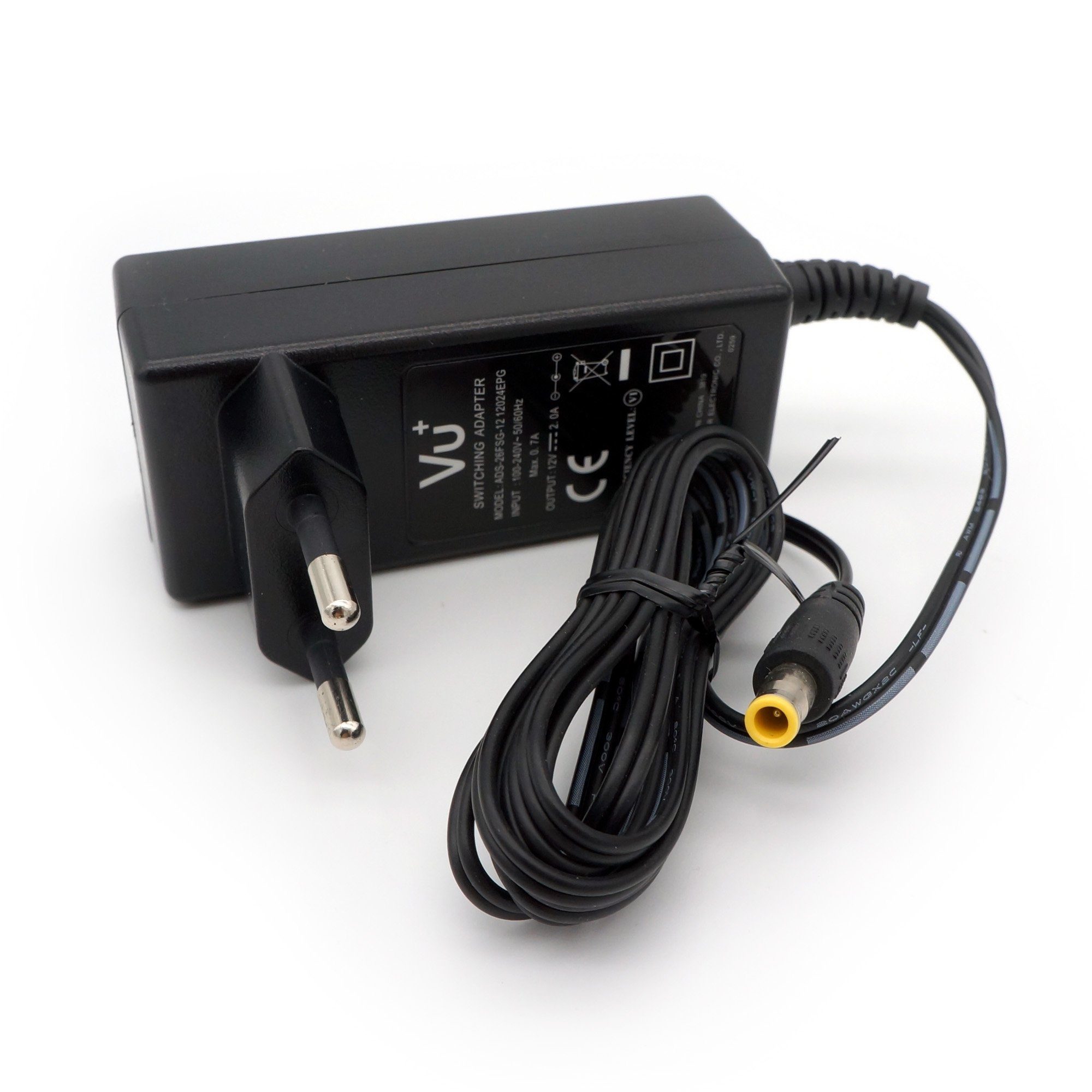 VU+ Original Netzteil / Power supply für Zero 4K / Zero HD ReV.2 12V 2,0A SAT-Receiver