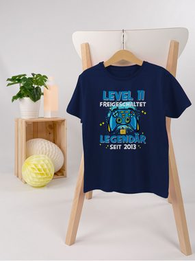 Shirtracer T-Shirt Level 11 freigeschaltet Legendär seit 2013 11. Geburtstag