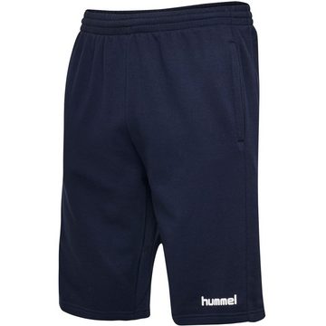 hummel Sweatshorts Kurze Jogginghose Basic Shorts Sweat Pants HMLGO 5144 in Blau