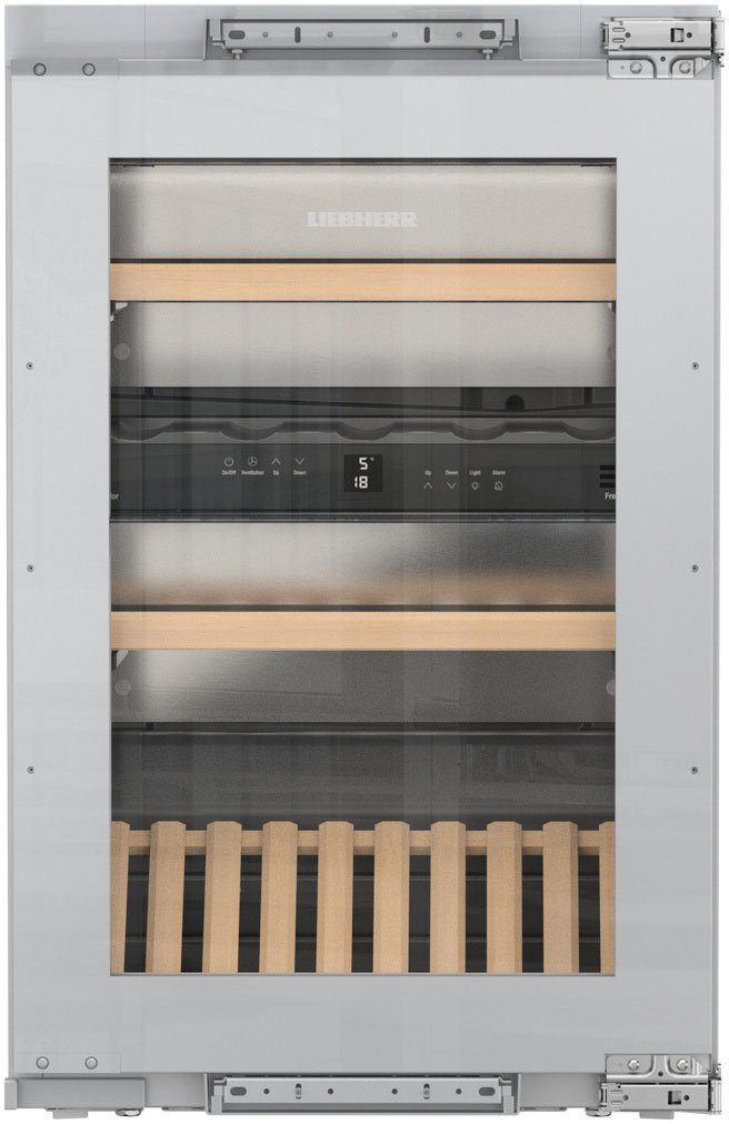 Liebherr Einbauweintemperierschrank EWTdf á Standardflaschen 0,75l,FreshAir-Aktivkohlefilter, Vinidor, für 30 1653 Kindersicherung