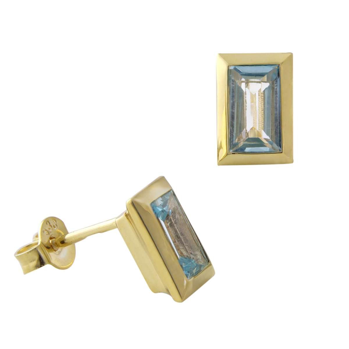 Acalee Paar Ohrstecker 70-1026-01, für Damen Gold 333 / 8K mit Topas