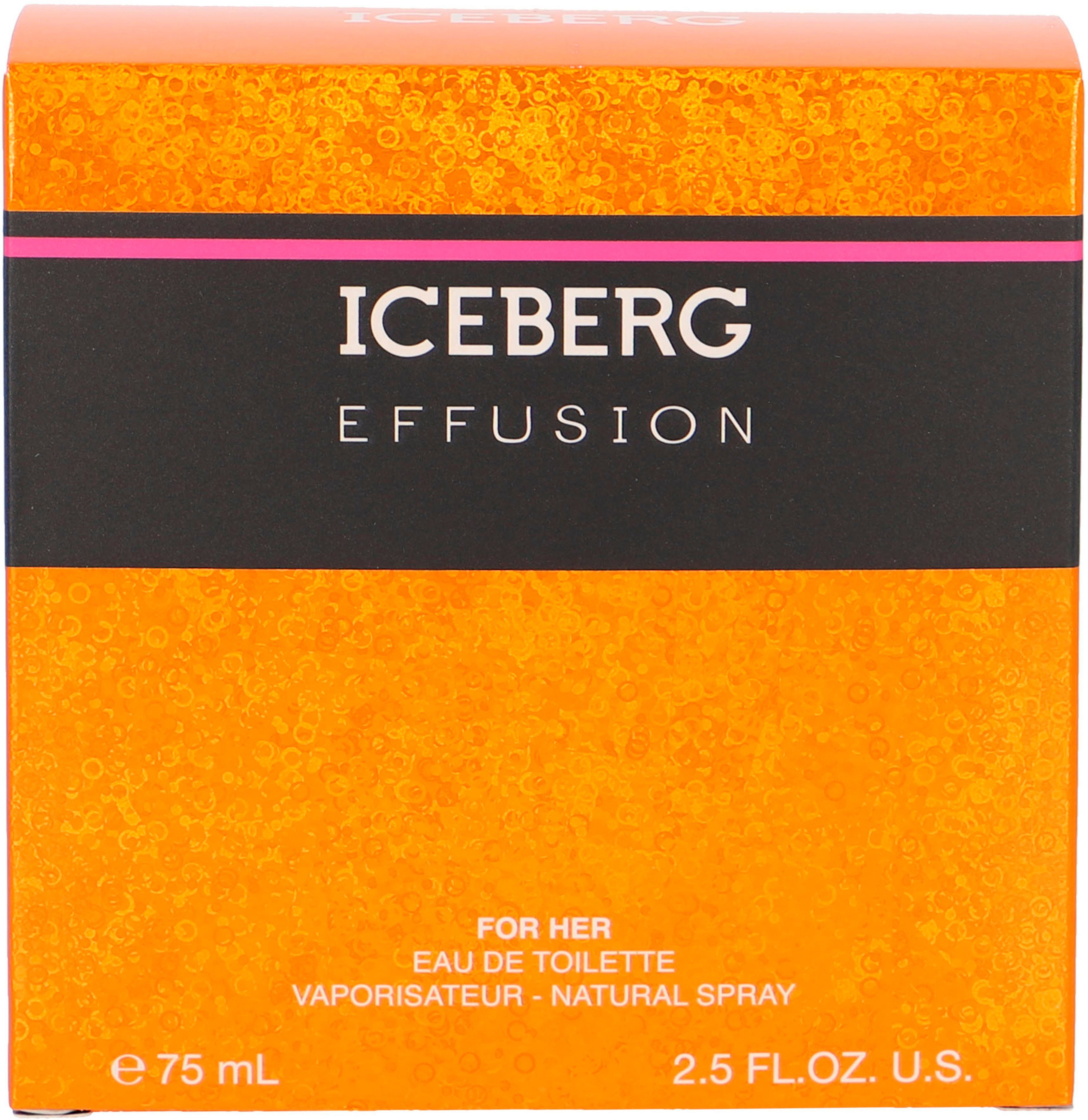 ICEBERG Eau de Toilette EFFUSION WOMAN, mit orientalischem Kardamom