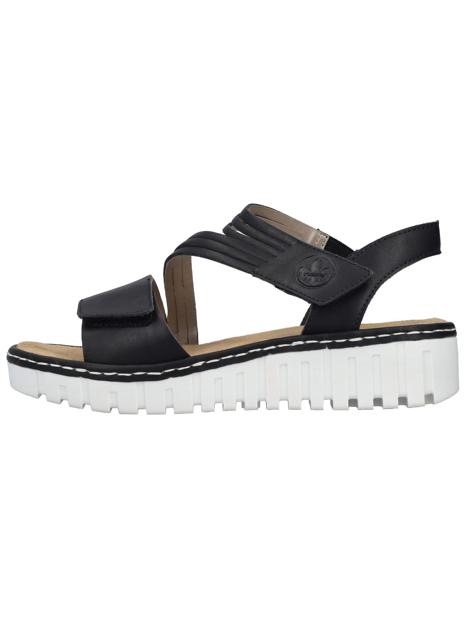 Rieker Rieker Sandalen Lederimitat Keilsandalette günstig online kaufen