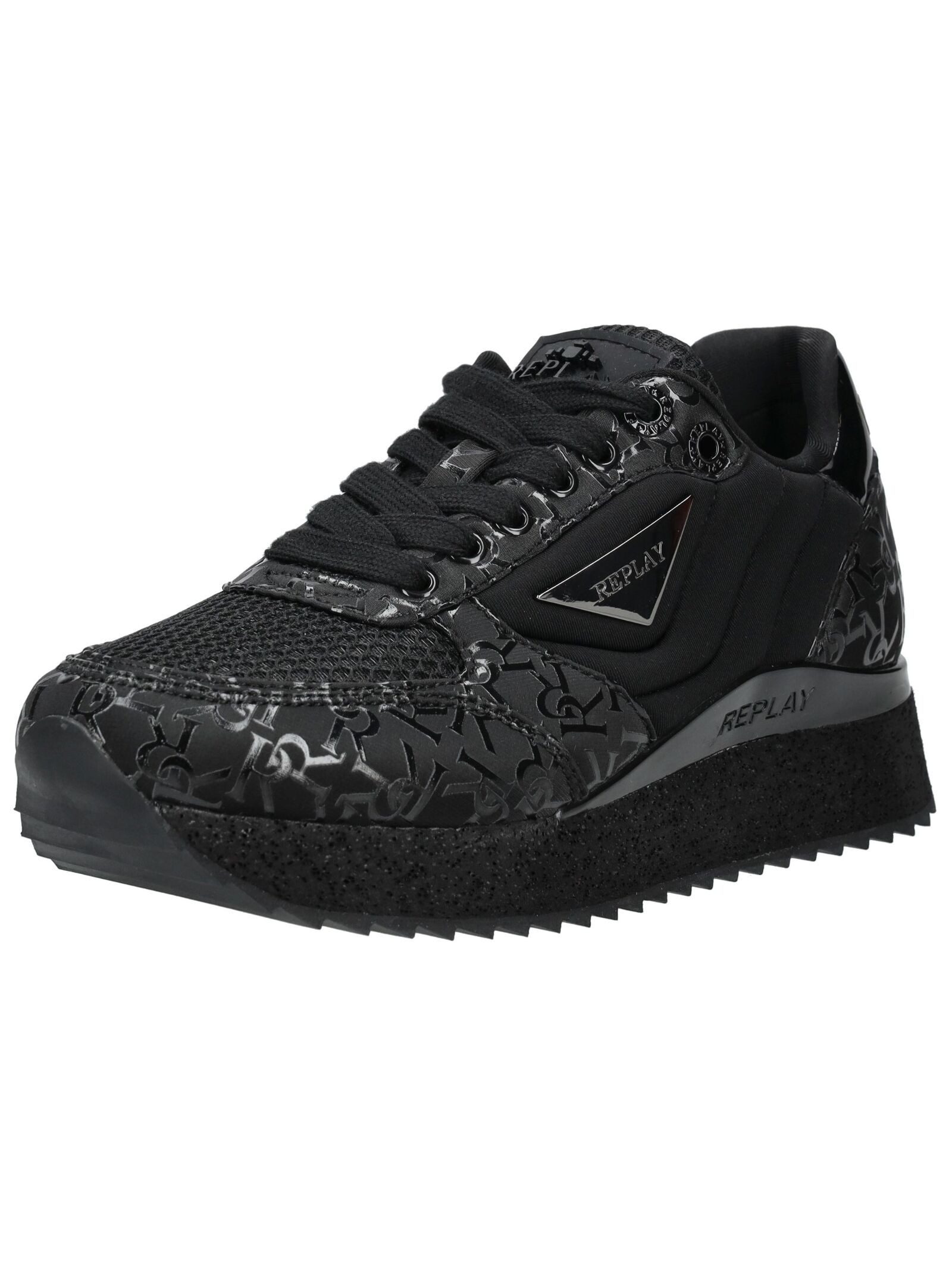 Replay Replay Sneaker Lederimitat/Mesh Plateausneaker günstig online kaufen