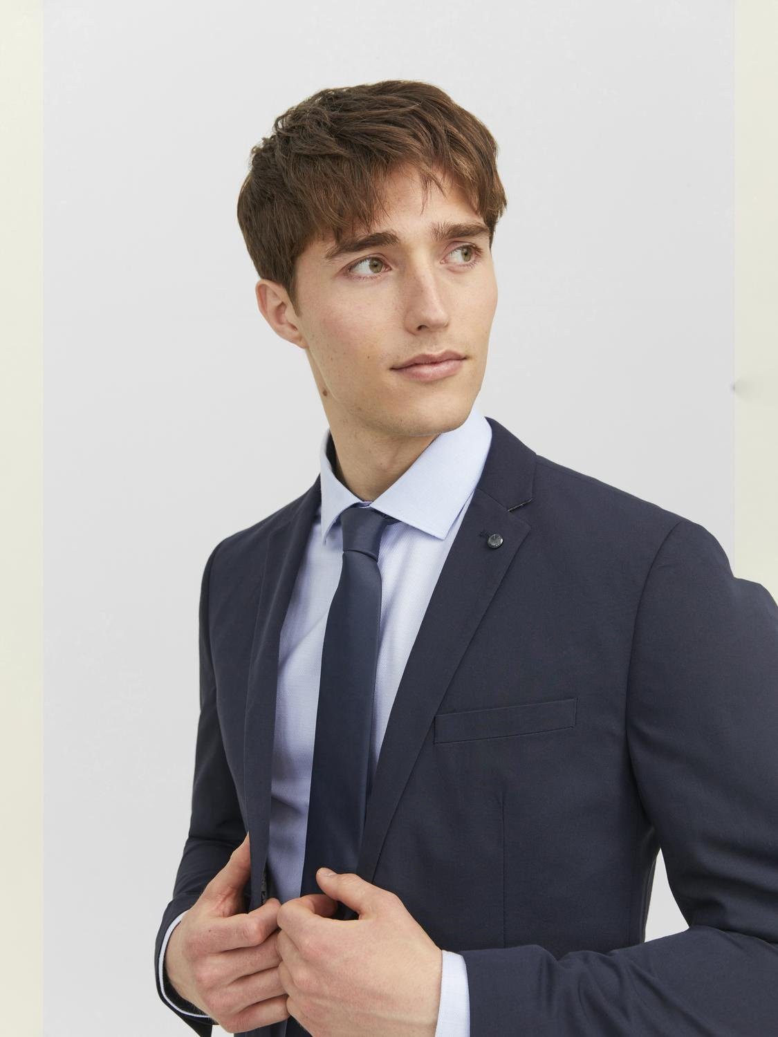 JACK & JONES Nœud Papillon Jacsolid - Nœud Papillon Homme En Polyester Recyclé Noir
