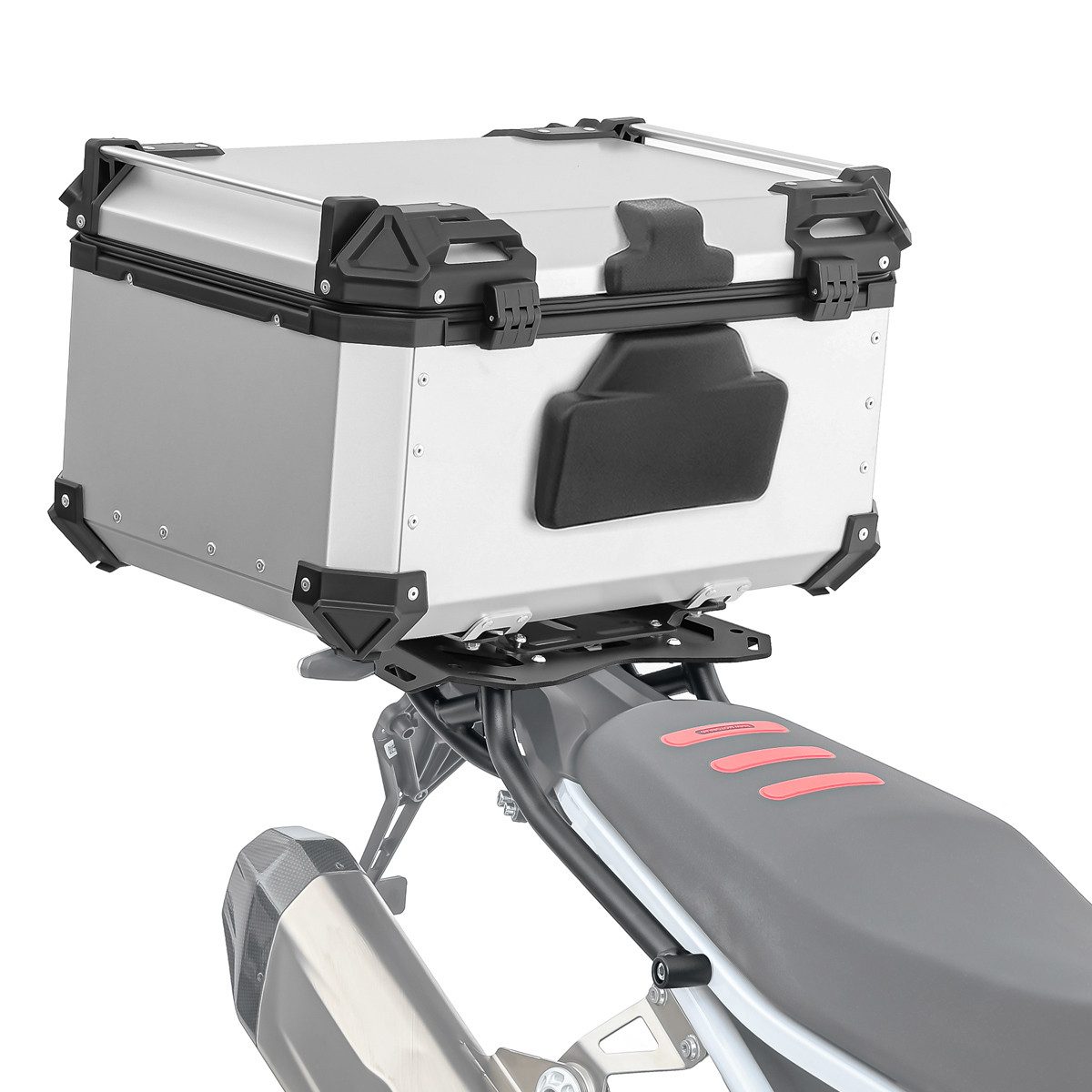 Bagtecs Topcase Set Alu Topcase + Gepäckbrücke passend für BMW F 900 GS 24-26 # XB65 s