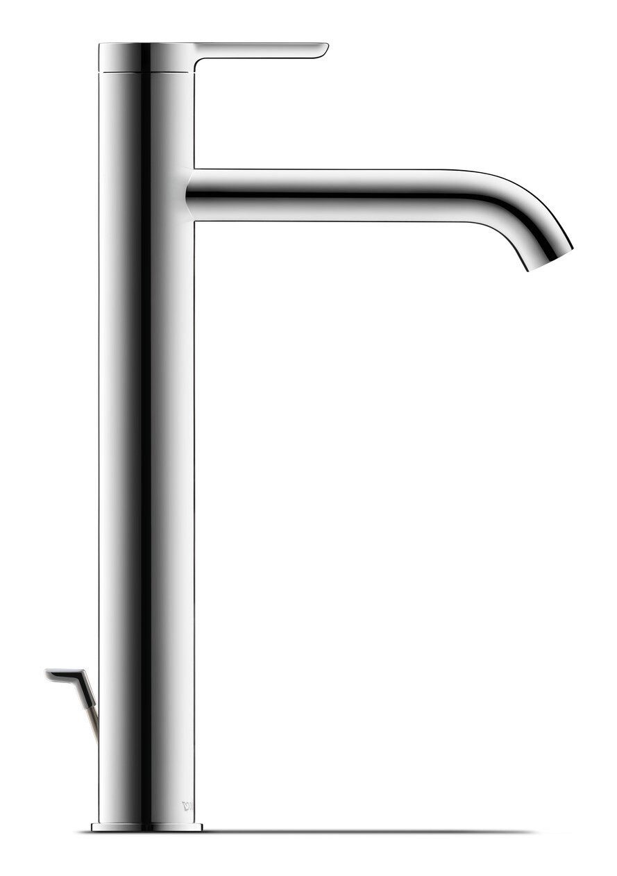 Duravit Waschtischarmatur C.1 Serie Ausladung 166 mm mit Zugstangen-Ablaufgarnitur