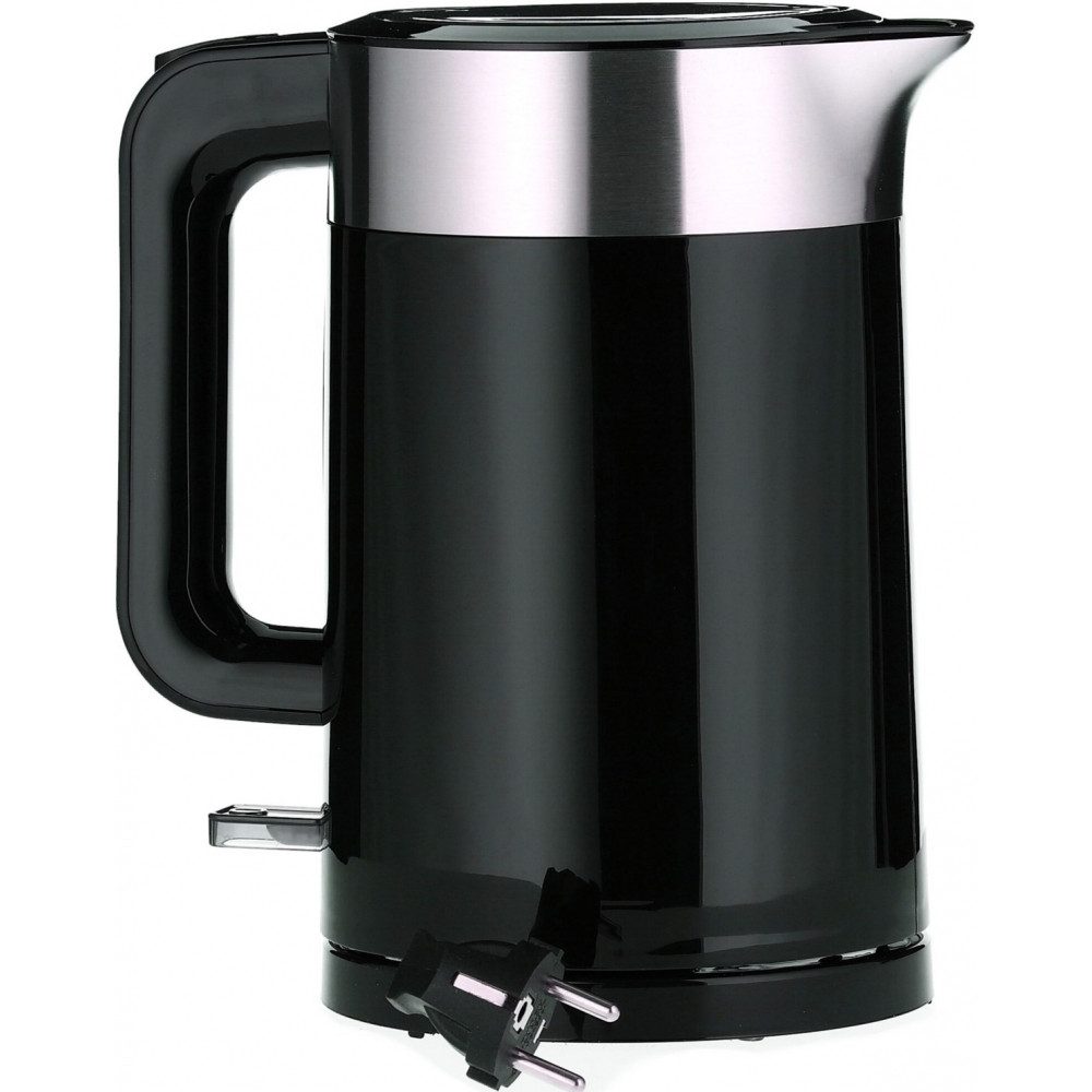 Severin Wasserkocher WK 9265 - Wasserkocher - schwarz/edelstahl, 1,7 l, 2200 W