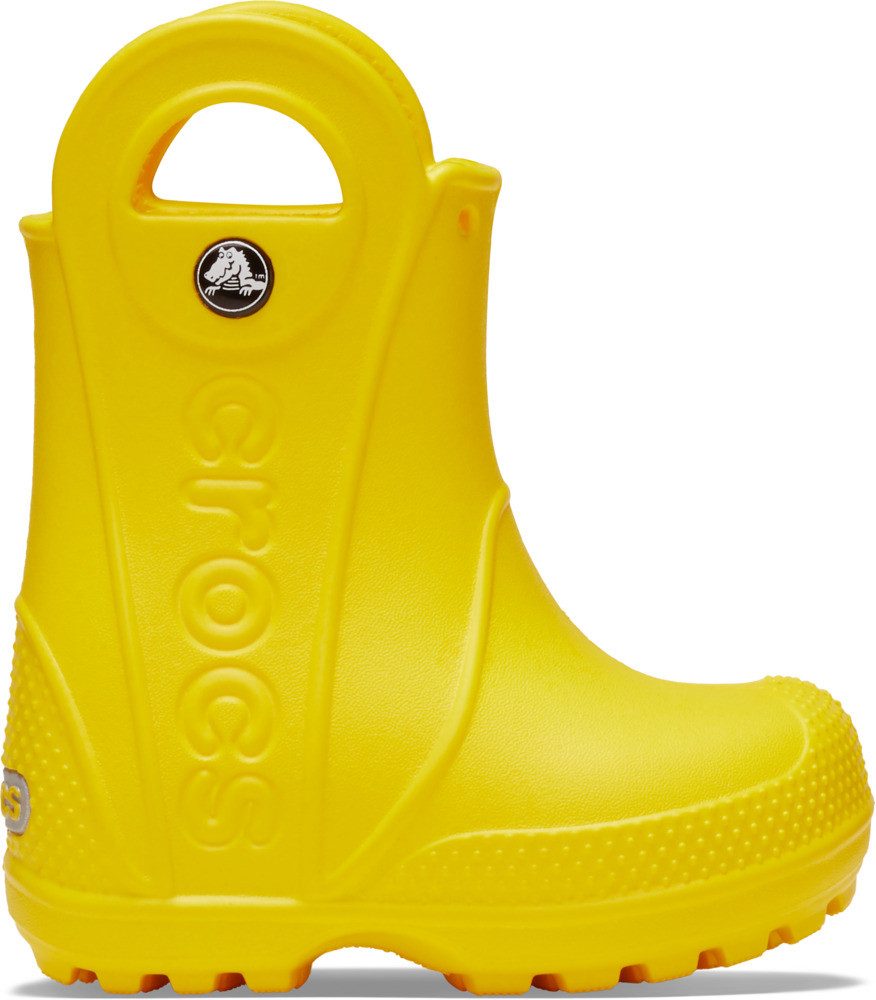 Crocs Toddler Handle It Rain Boot Gummistiefel Regenstiefel, Matschstiefel mit reflektierenden Logos