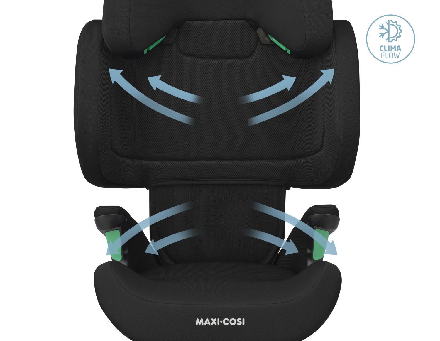 Maxi-Cosi Autokindersitz Authentic Black, ab: 3 Jahre, bis: 12 Jahre, (1-tlg), R129/03 i-Size