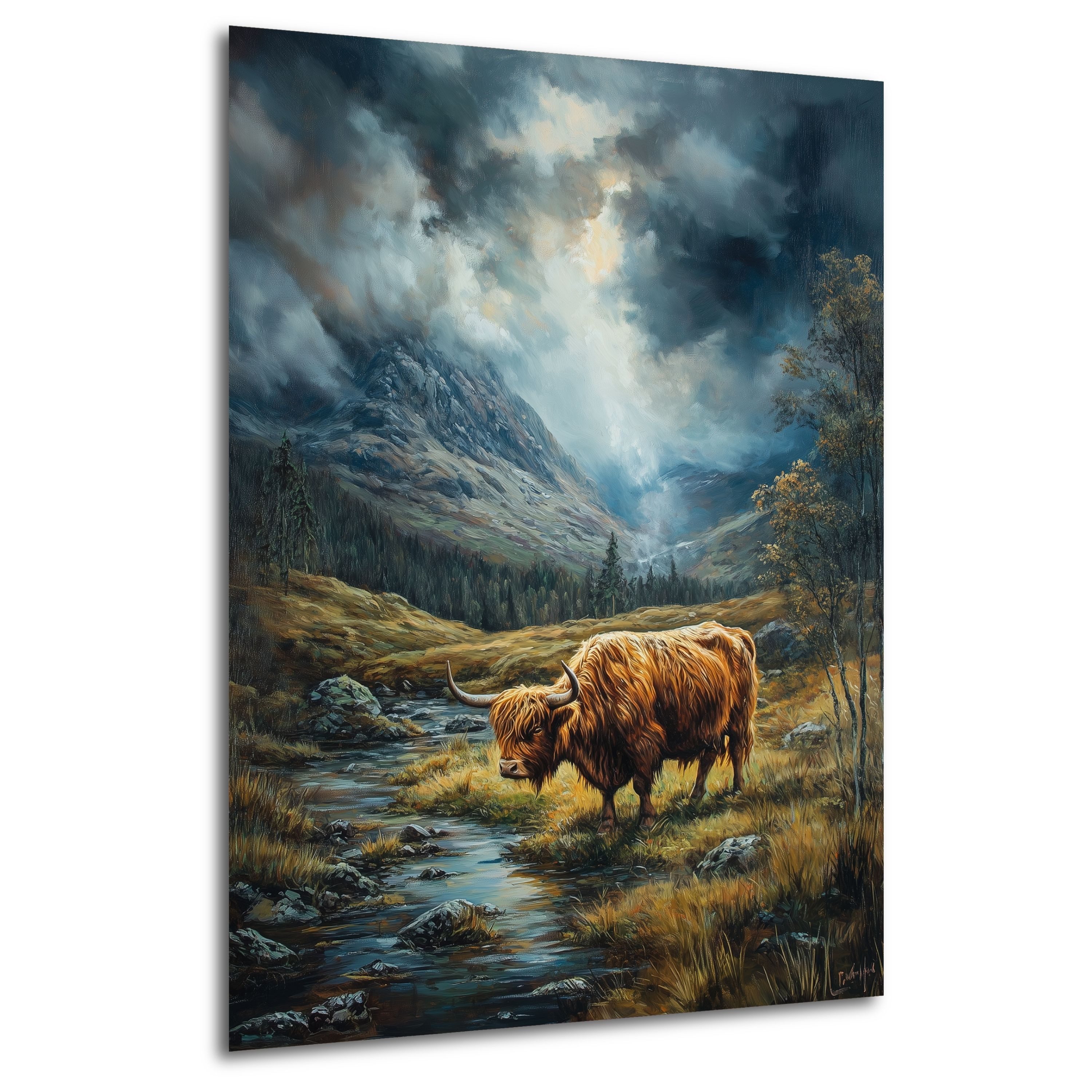 Leinwandbild Modern Abstrakt Wandbilder XXL Wandbild Wand Deko Leinwand Bilder
