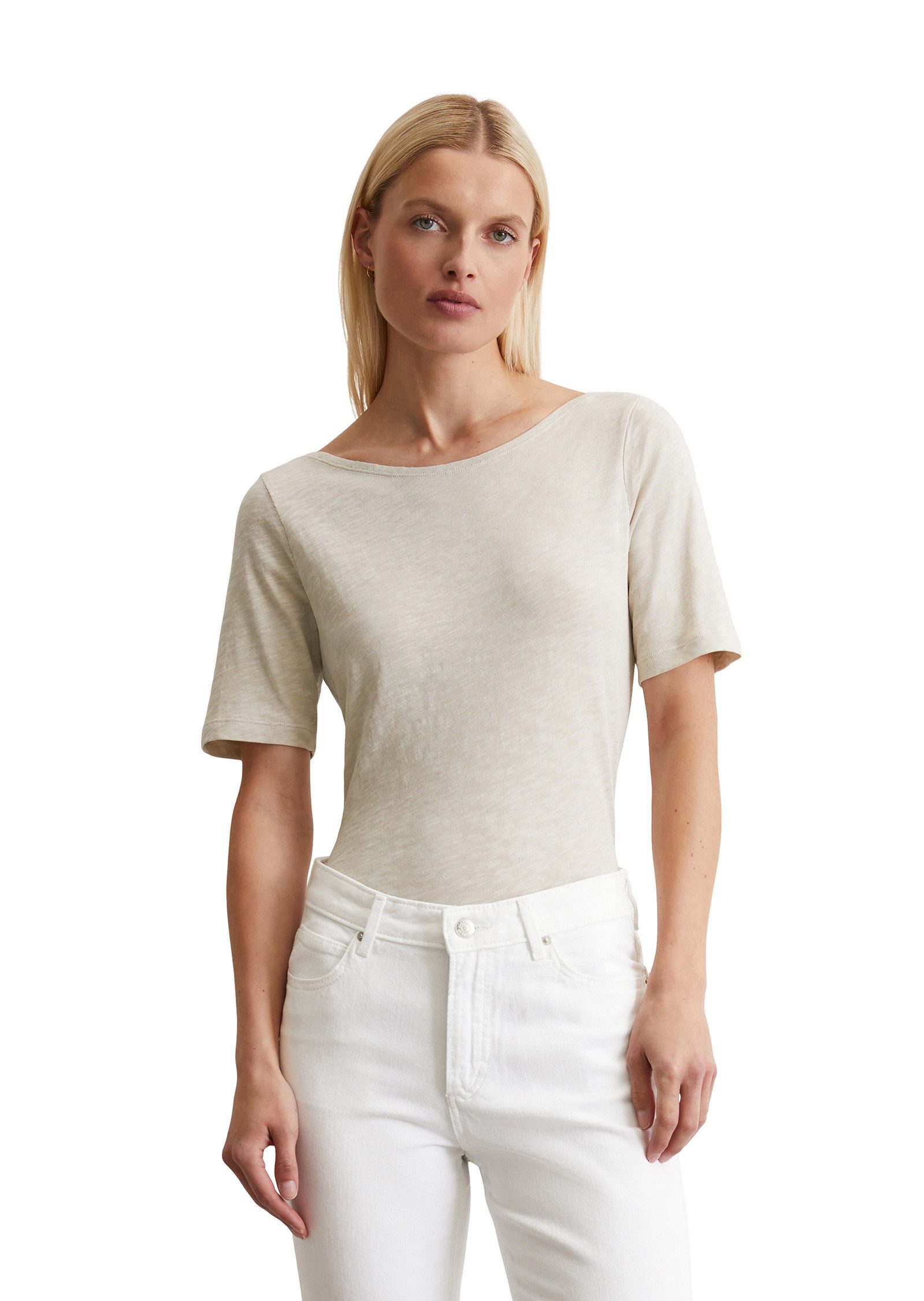 Marc O'Polo T-Shirt aus softem Slub-Jersey günstig online kaufen