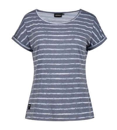 Icepeak T-Shirt »Icepeak Damen T-Shirt gestreift Aleda Blau«