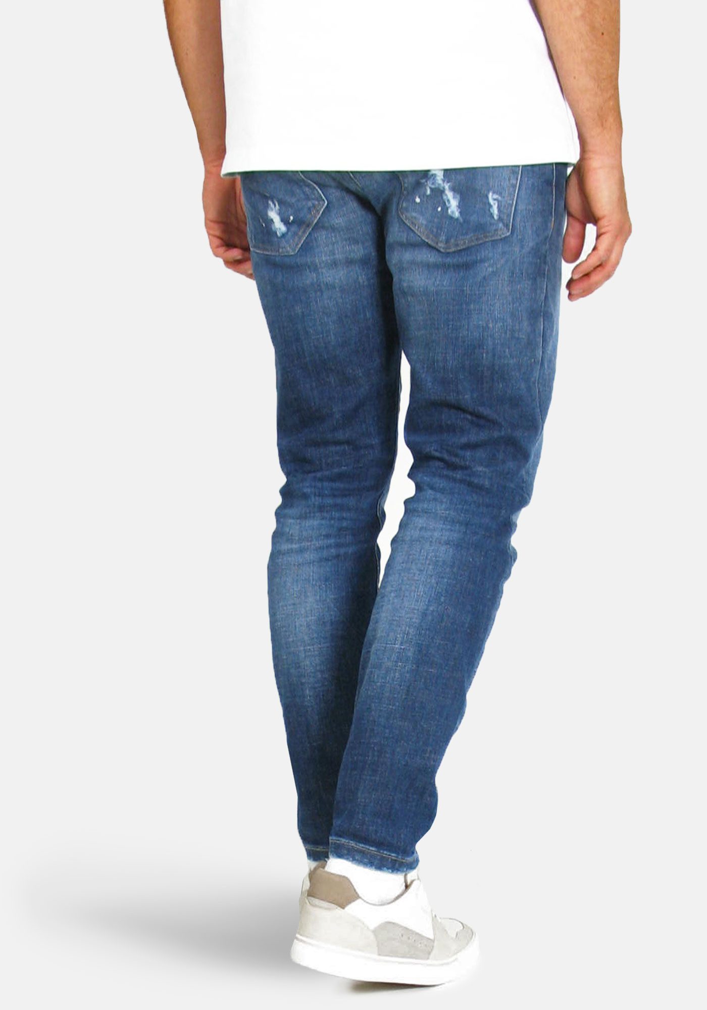 Goldgarn 5-Pocket-Jeans Herren NECKARAU - Skinny Cropped