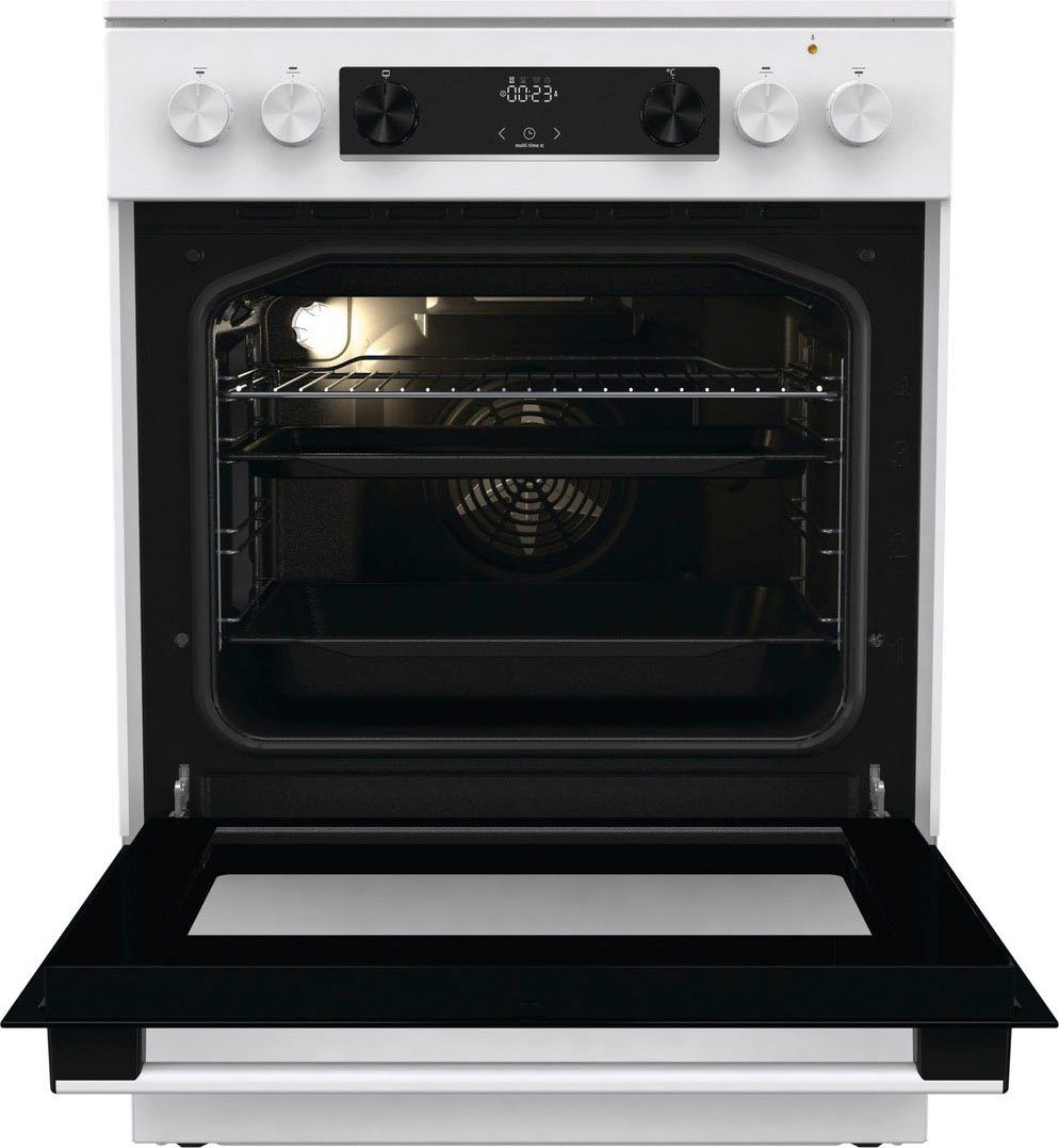 GORENJE Elektro-Standherd GEC6C40WD, Aqua Clean, FastPreheat. In kürzester Zeit bereit zum Backen – Bild 4 von 5