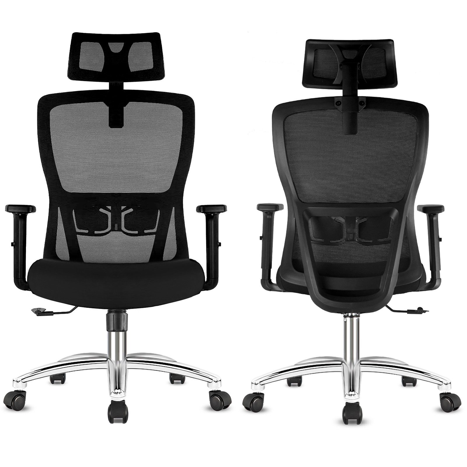 Durrafy Bürostuhl Ergonomischer Stuhl Drehstuhl Schreibtischstuhl günstig online kaufen