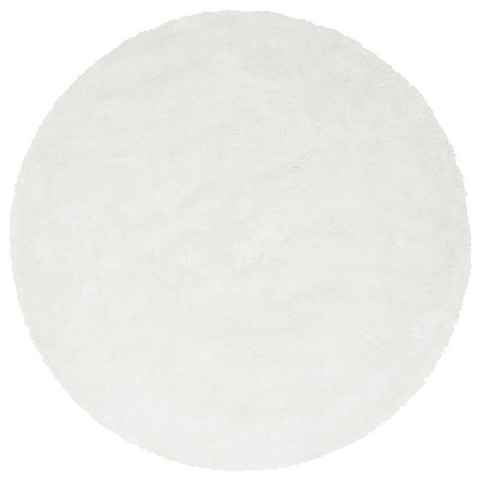 Hochflor-Teppich Mikro Soft Super, my home, rund, Höhe: 50 mm, besonders weich durch Mikrofaser, extra flauschig, einfarbig, weich