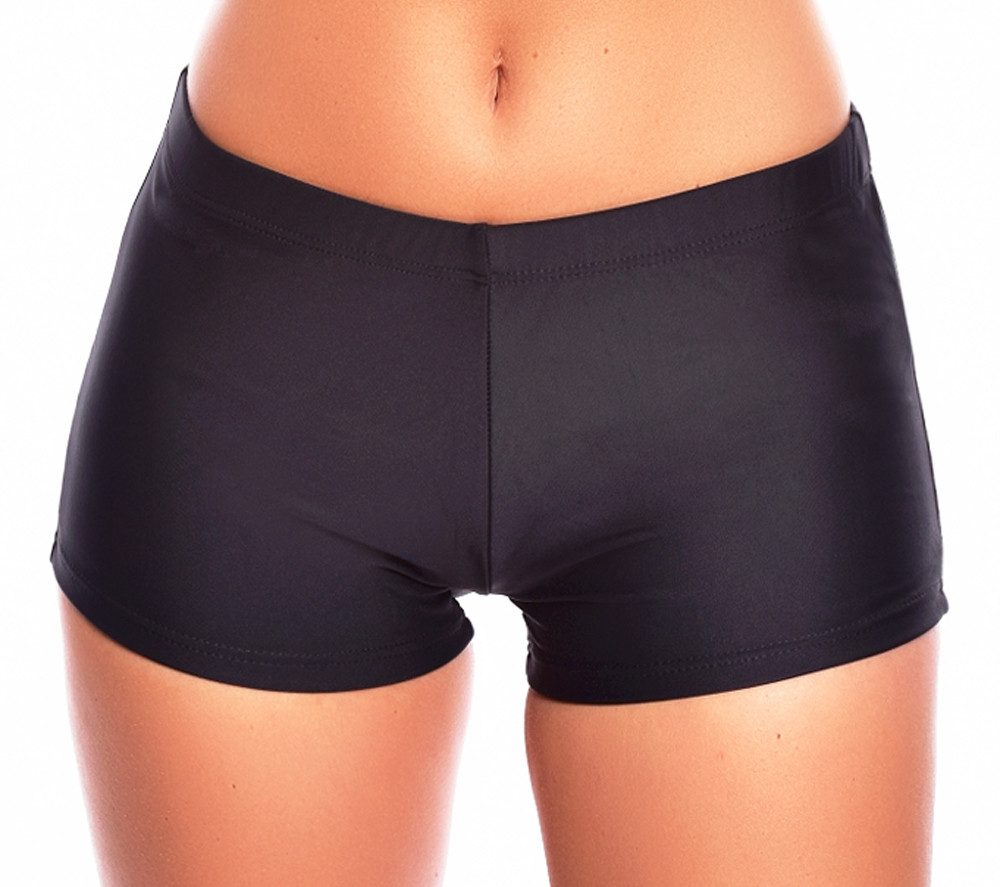 Badekönig Badepants (1 St) Damen Badeshorts Schwarz