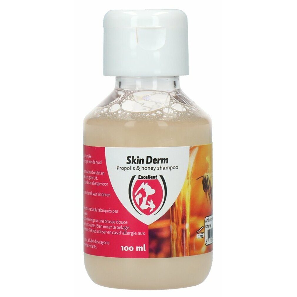 Excellent Pferdebürste Haut Derm Propolis (Honig) Shampoo