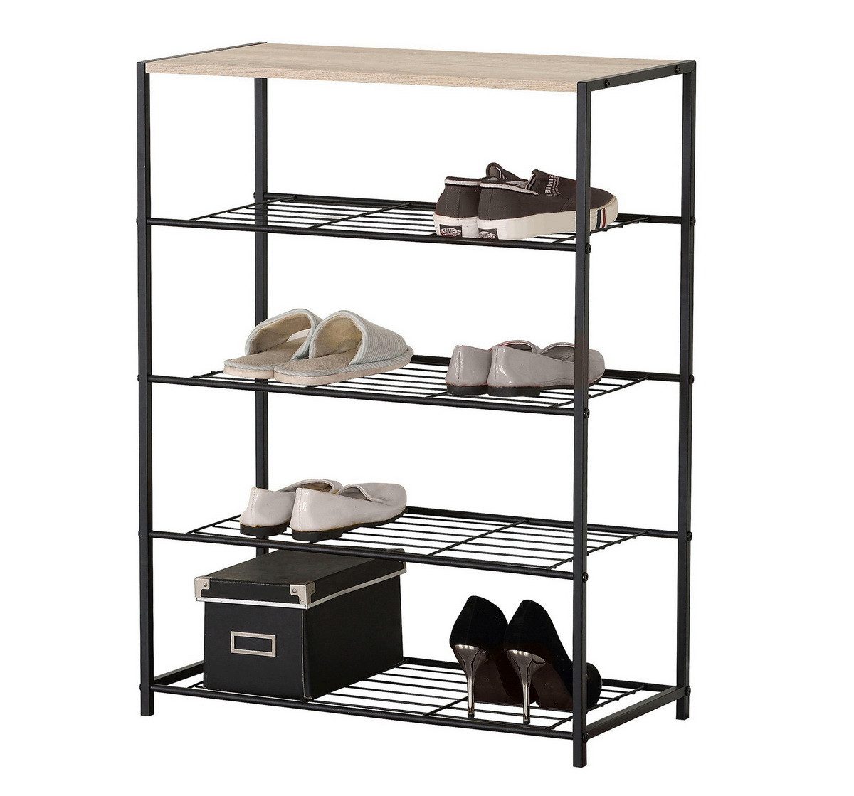 Urban Living Schuhregal Schuhregal COLORADO 63 x 30 x 83 cm Schuhablage