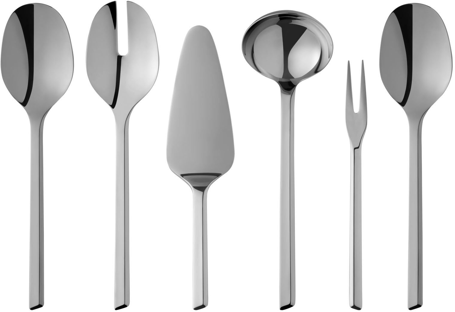 WMF Besteck-Set Kineo (66-tlg), 12 Personen, Cromargan® Edelstahl Rostfrei, ergonomisch, Cromargan protect