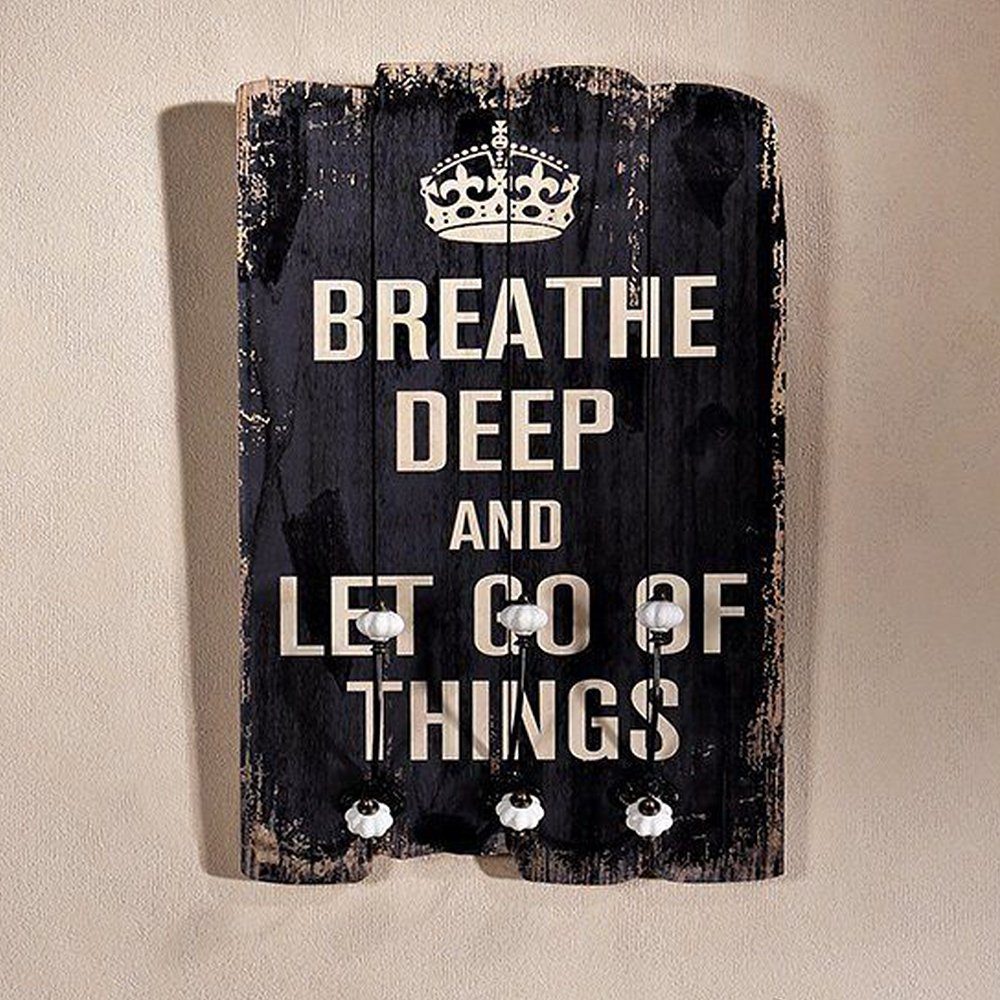 Melko Garderobe Шкафыpaneel Шкафыleiste Kleiderhaken Jacken Schwarz 60x40CM (Stück, 1 St., Stück), Perfekt für kleine und große Eingangsbereiche