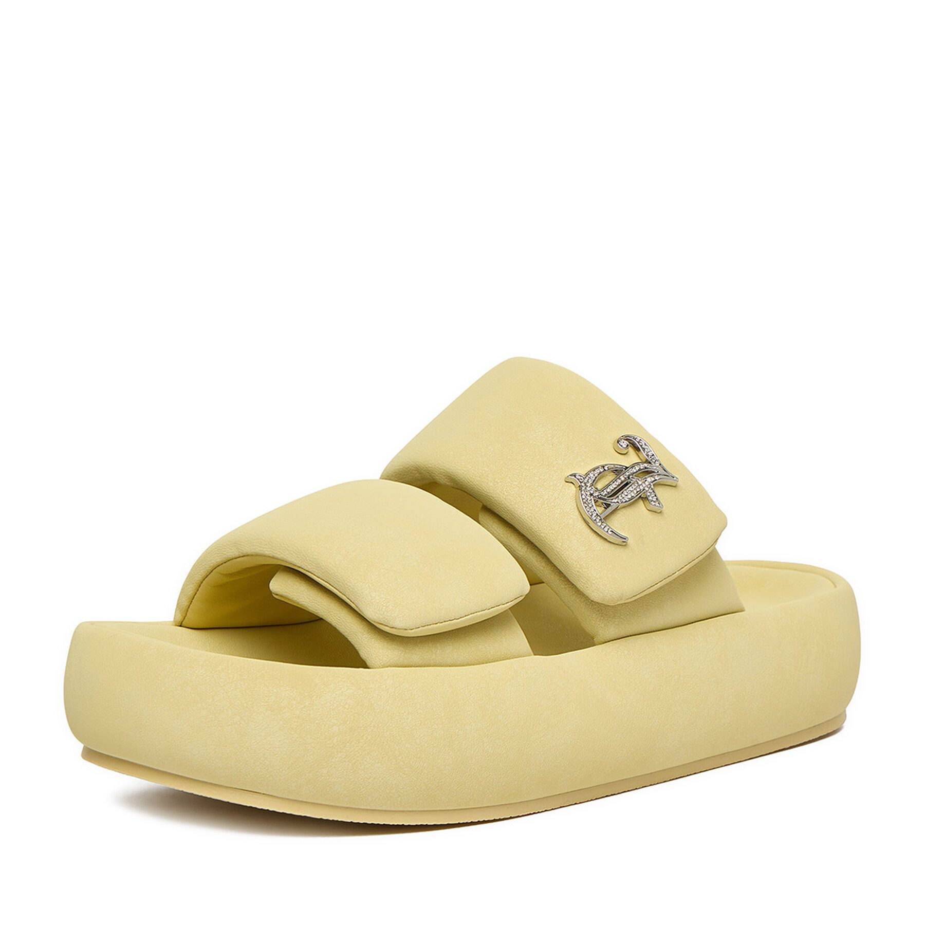 Juicy Couture Gelbe Flip-Flops für Damen von Juicy Couture Badepantolette
