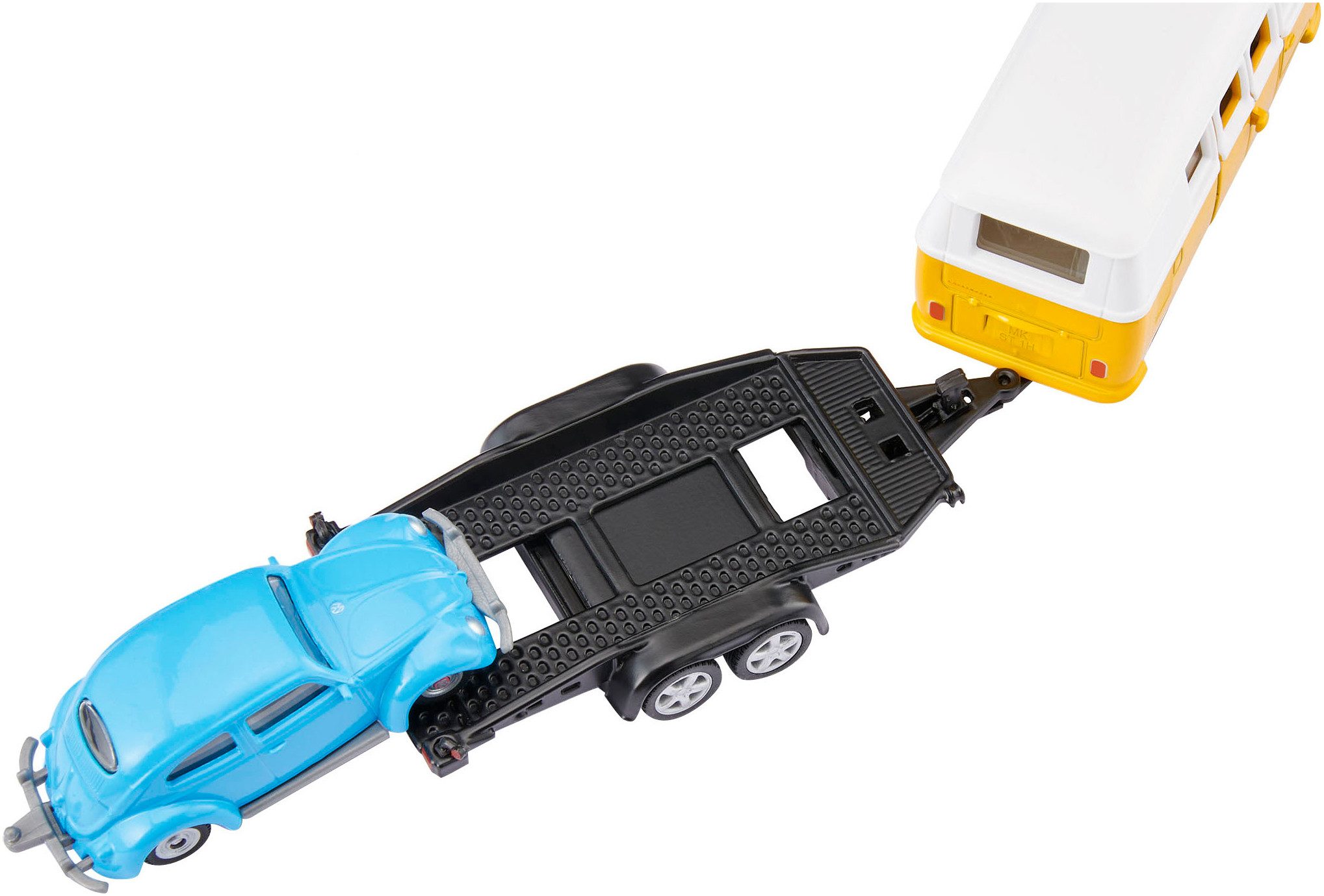 Siku Spielzeug-Bus Siku Super, VW T1 mit Anhänger und VW Käfer (2567) günstig online kaufen