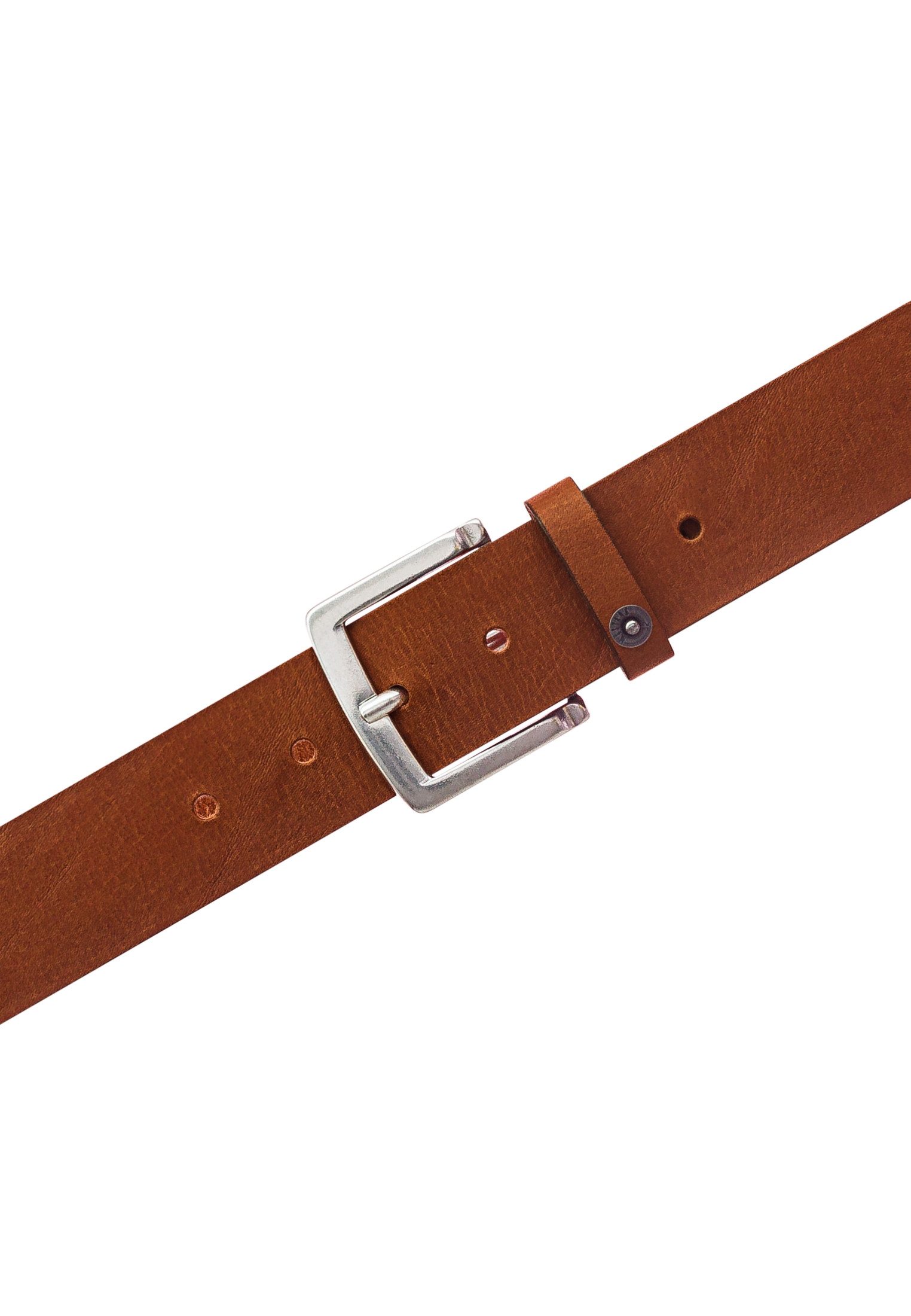 MUSTANG Ledergürtel (1-St) Mit Druckknopf-Applikation auf günstig online kaufen