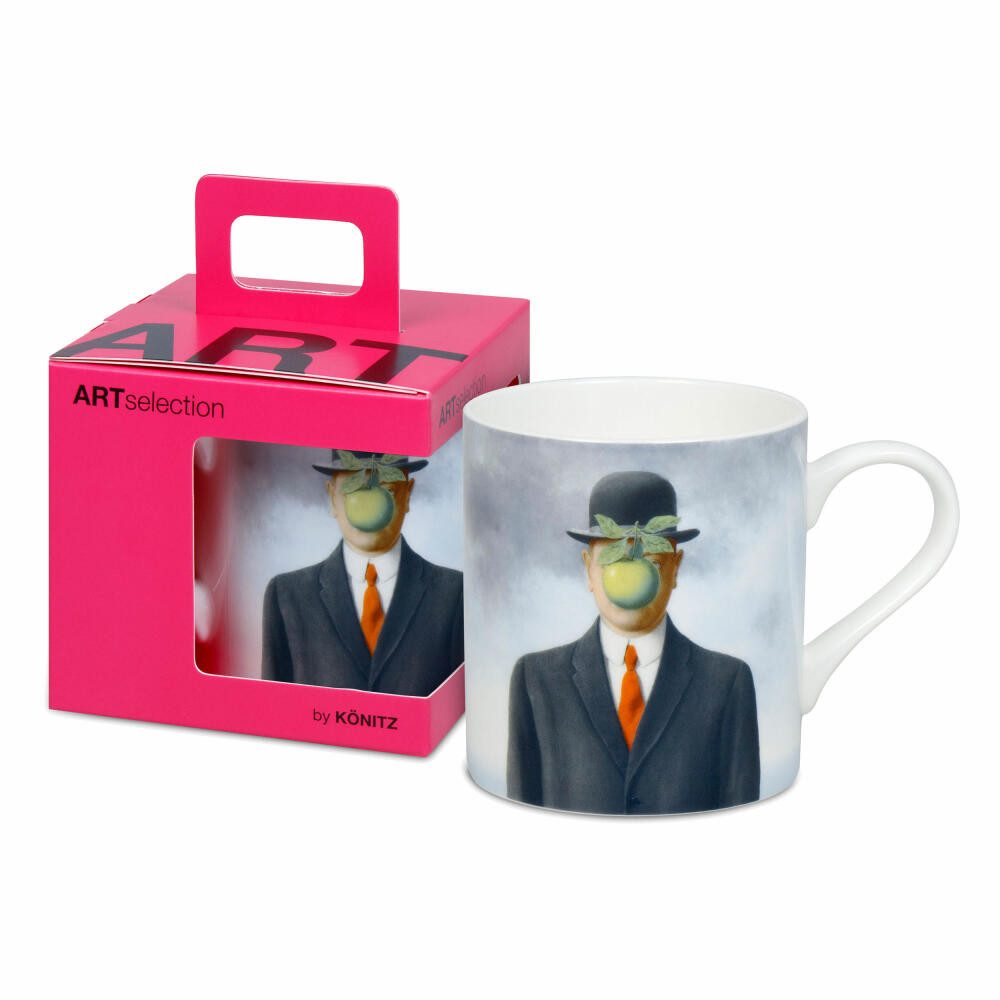 Könitz Becher Le fils de l homme - Rene Magritte, 400 ml, Bone China