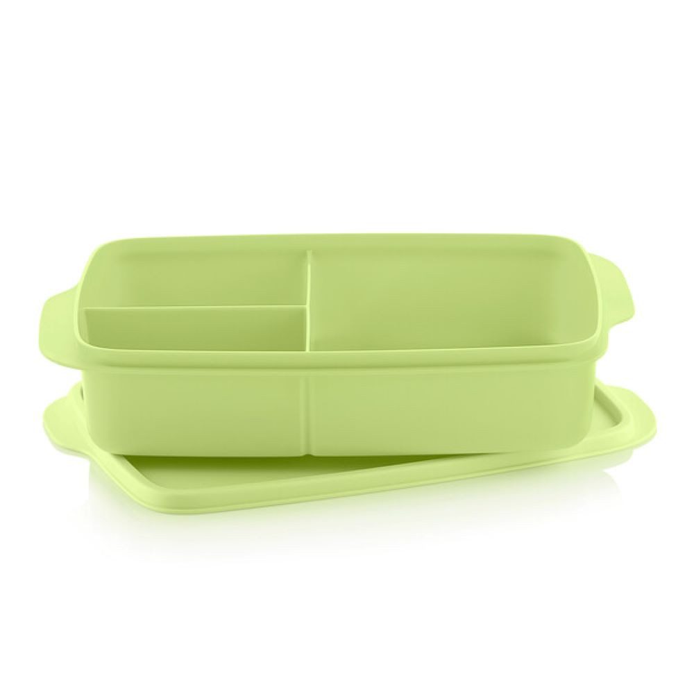 TUPPERWARE Lunchbox Tupperware Eco+ Pausenbox mit Unterteilung