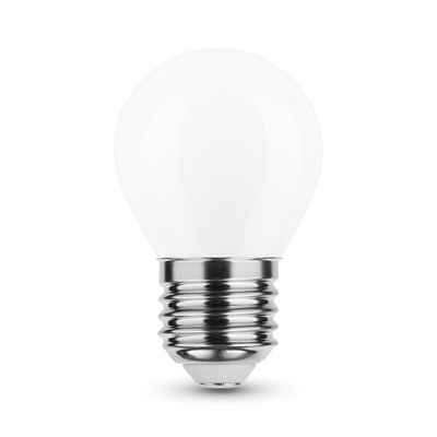 Modee Smart Lighting LED-Leuchtmittel 5w E27 Leuchtmittel LED Lampe Birne Leuchte, Warmweiß, Kugel G45 große Fassung mit Edison-Gewinde Warmweiß