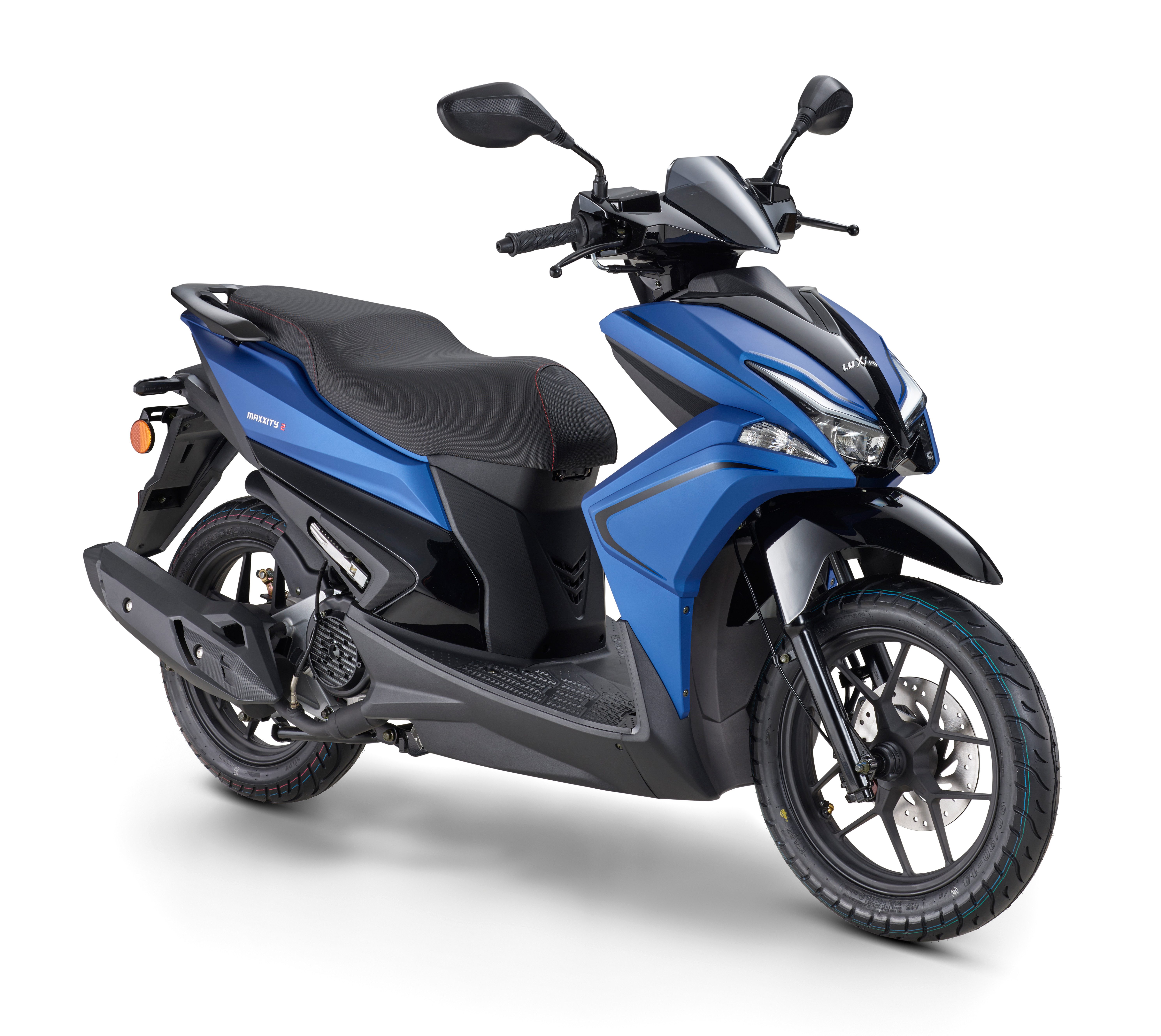 Luxxon Motorroller MaXXity 2 125, E5+, grau, 125 ccm, 85 km/h, Euro 5+, USB zum Laden externer Geräte (5V)