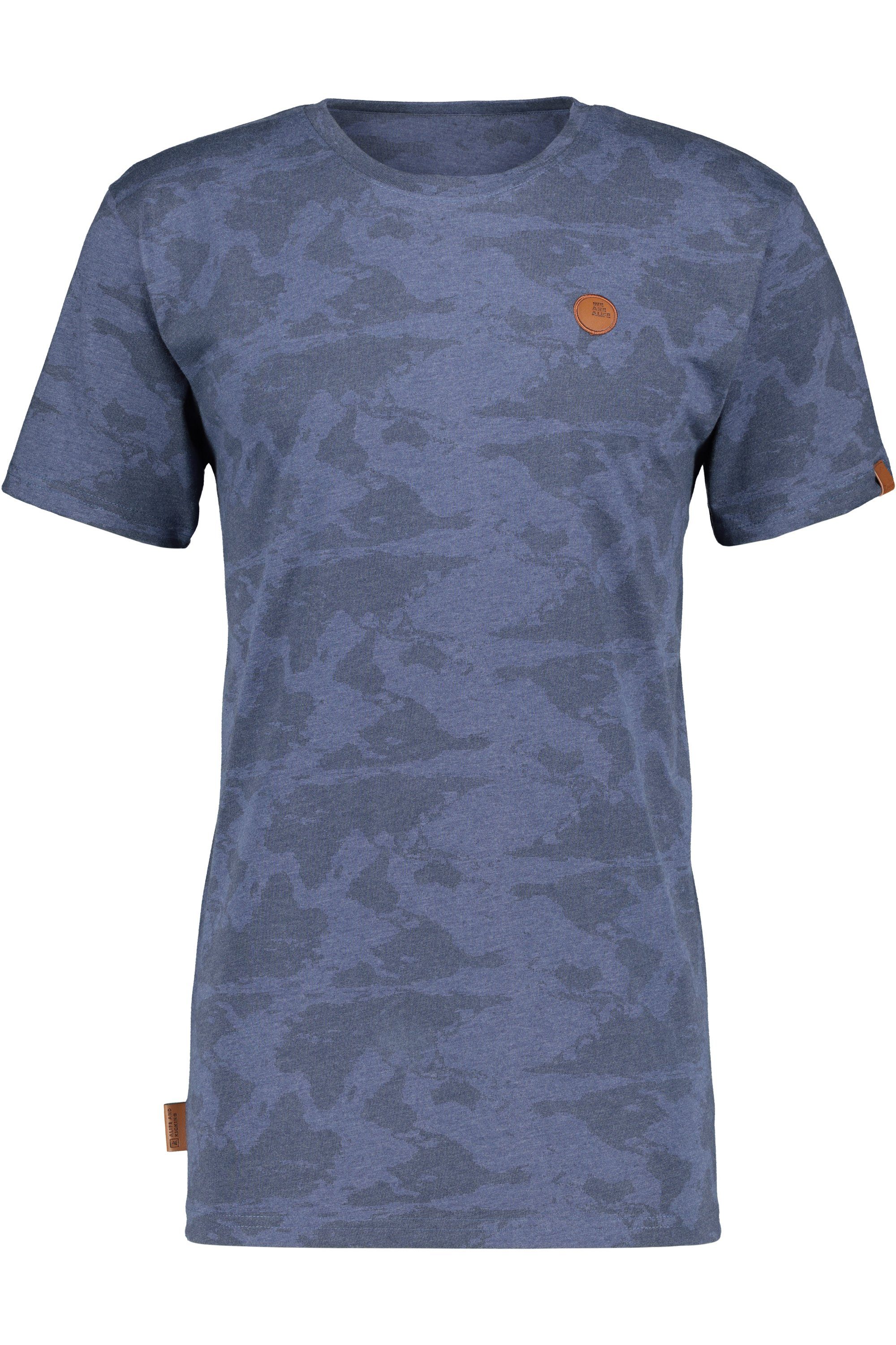 T-Shirt Herren Kickin nightblue Shirt T-Shirt & Alife NicAK