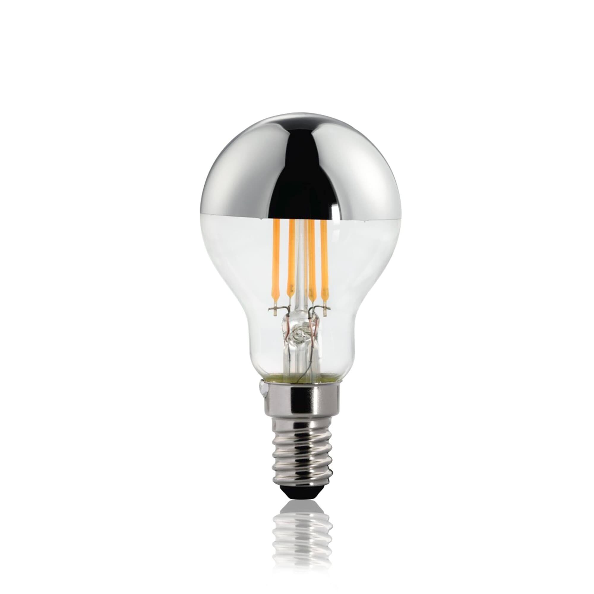 Xavax LED-Leuchtmittel LED-Filament, E14, 400lm ersetzt 35W, Tropfenlampe, E14, 1 St., Warmweiß