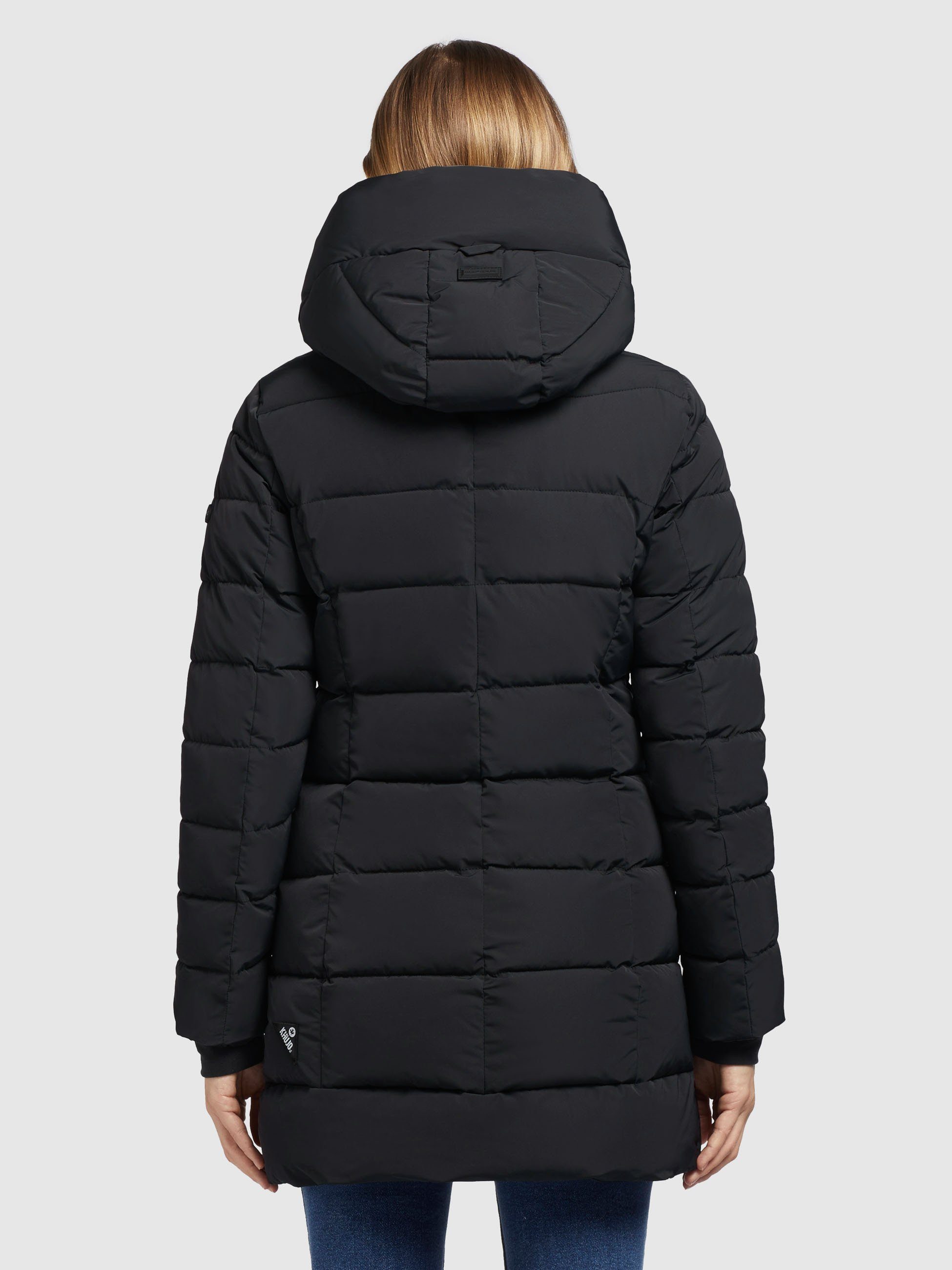 Schwarz Steppjacke STEX khujo (1-St)